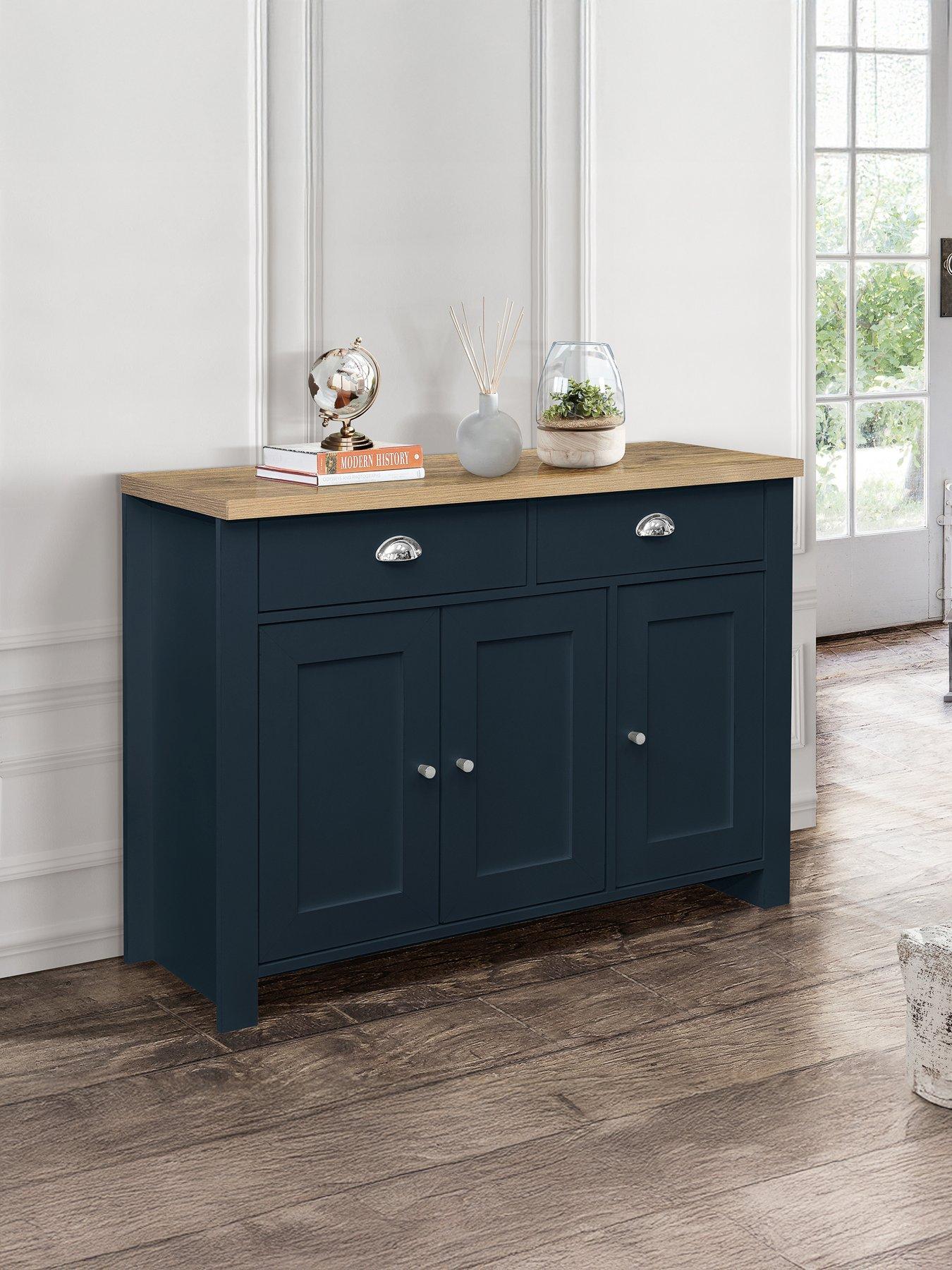 Image 1 of 6 of Birlea Highgate 3 Door 2 Drawer Sideboard