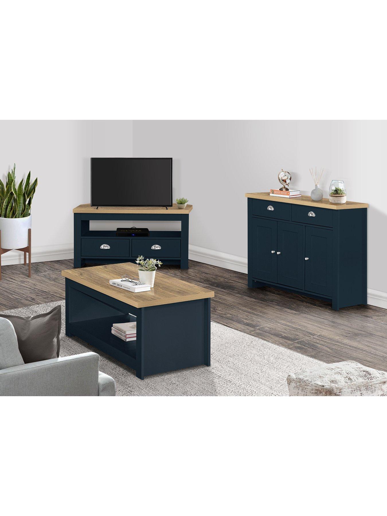 Image 6 of 6 of Birlea Highgate 3 Door 2 Drawer Sideboard