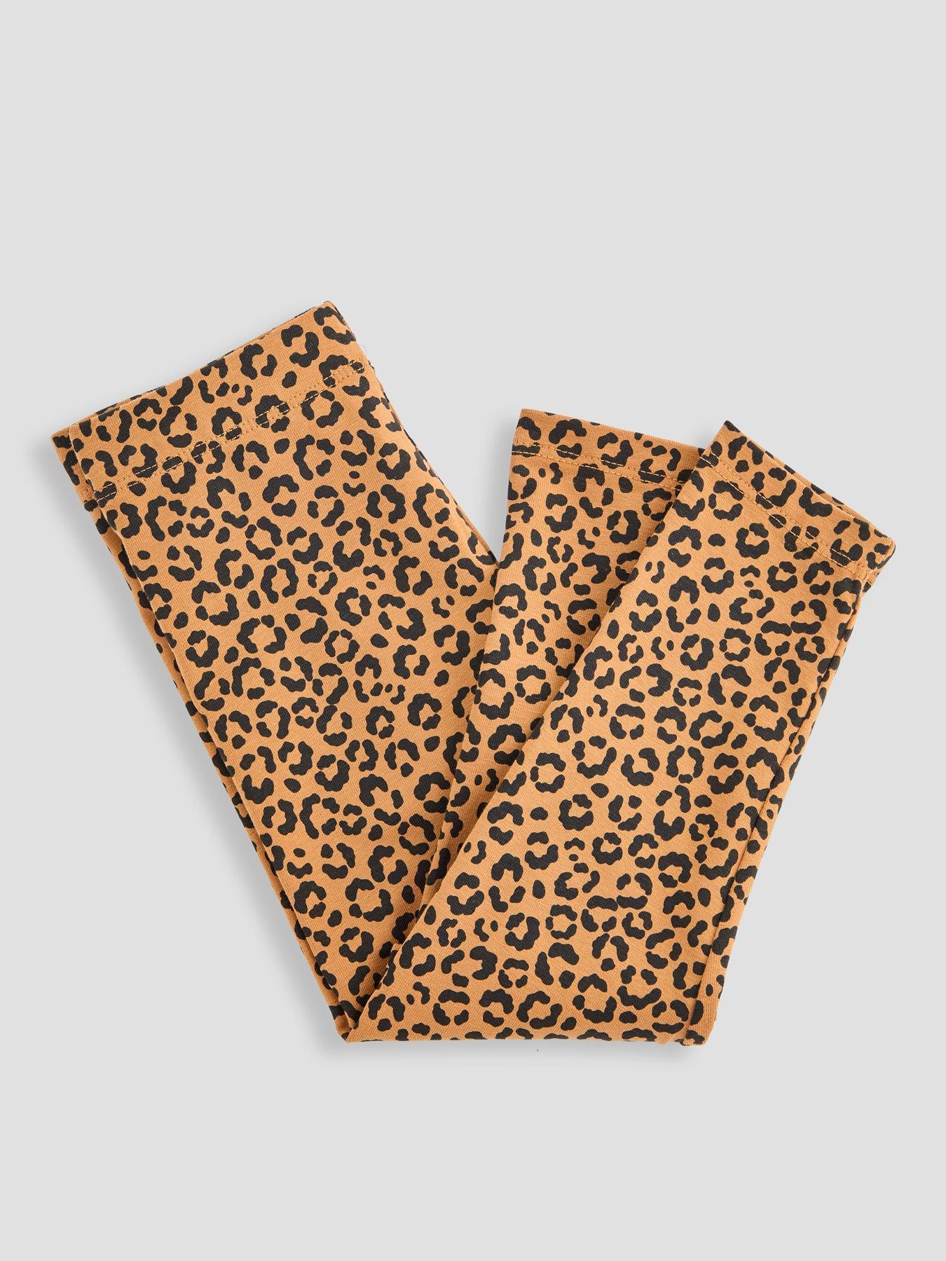 Image 5 of 5 of The Very Collection Girls Dropped Shoulder Sweater And Ribbed Leggings - Print