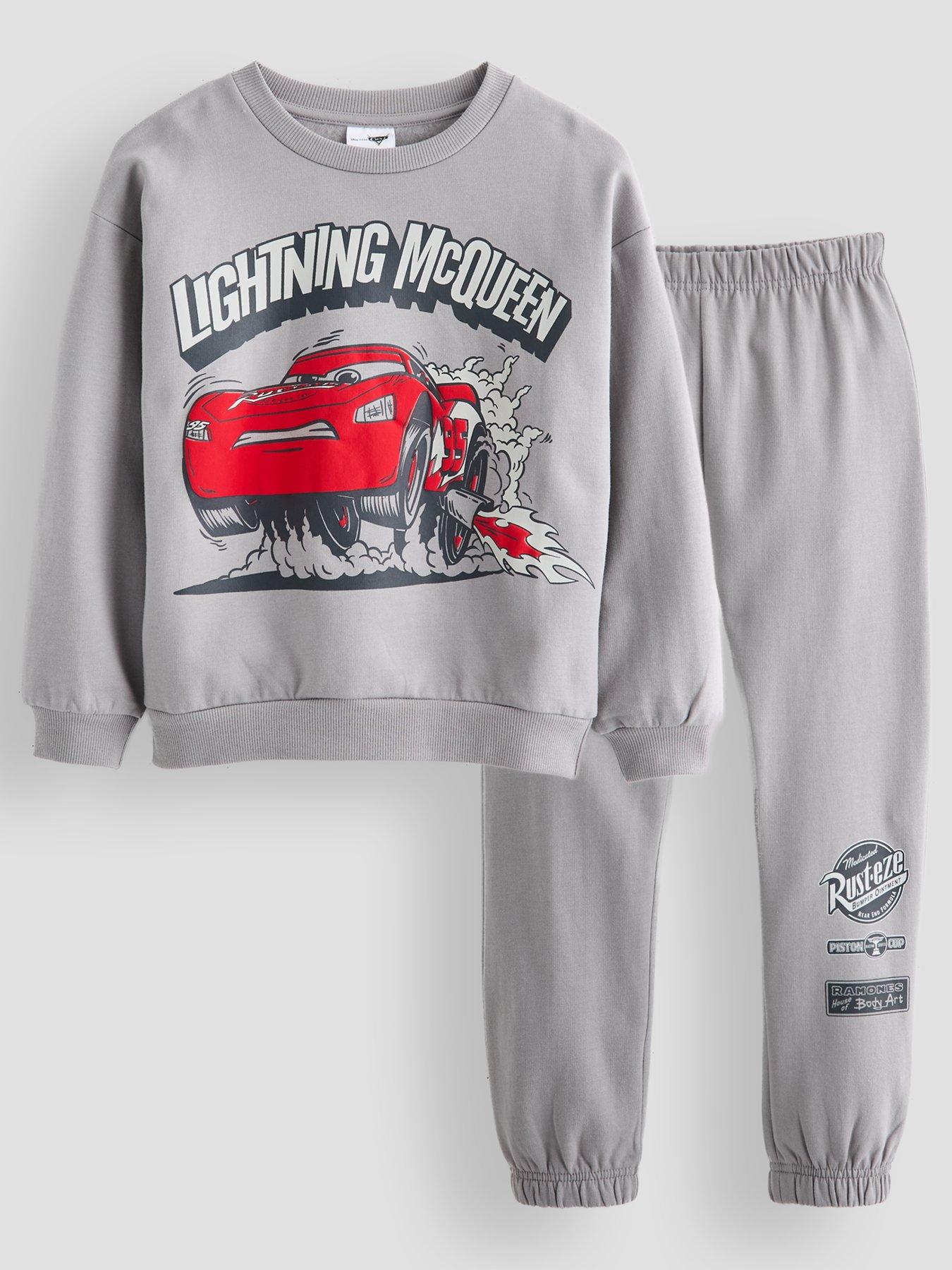 Disney Cars Lightening McQueen Sweat Set - Grey