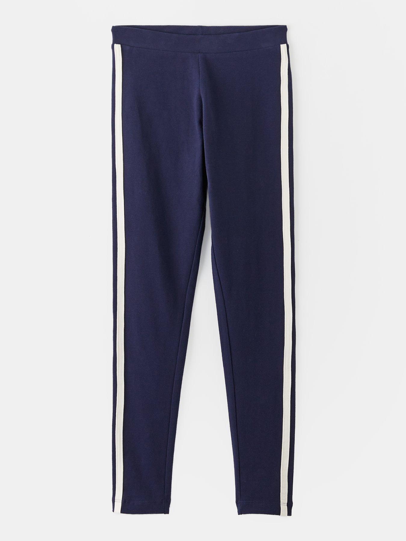 back image of the-very-collection-girls-2-pack-cotton-legging-with-side-piping-detail-multi