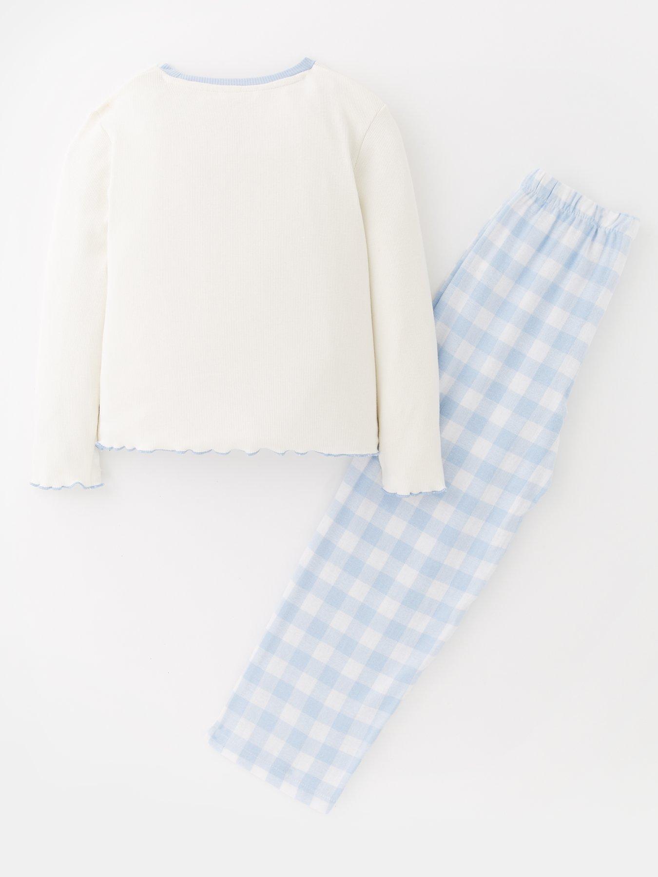  image of the-very-collection-slogan-rib-slogan-pyjamas-multi