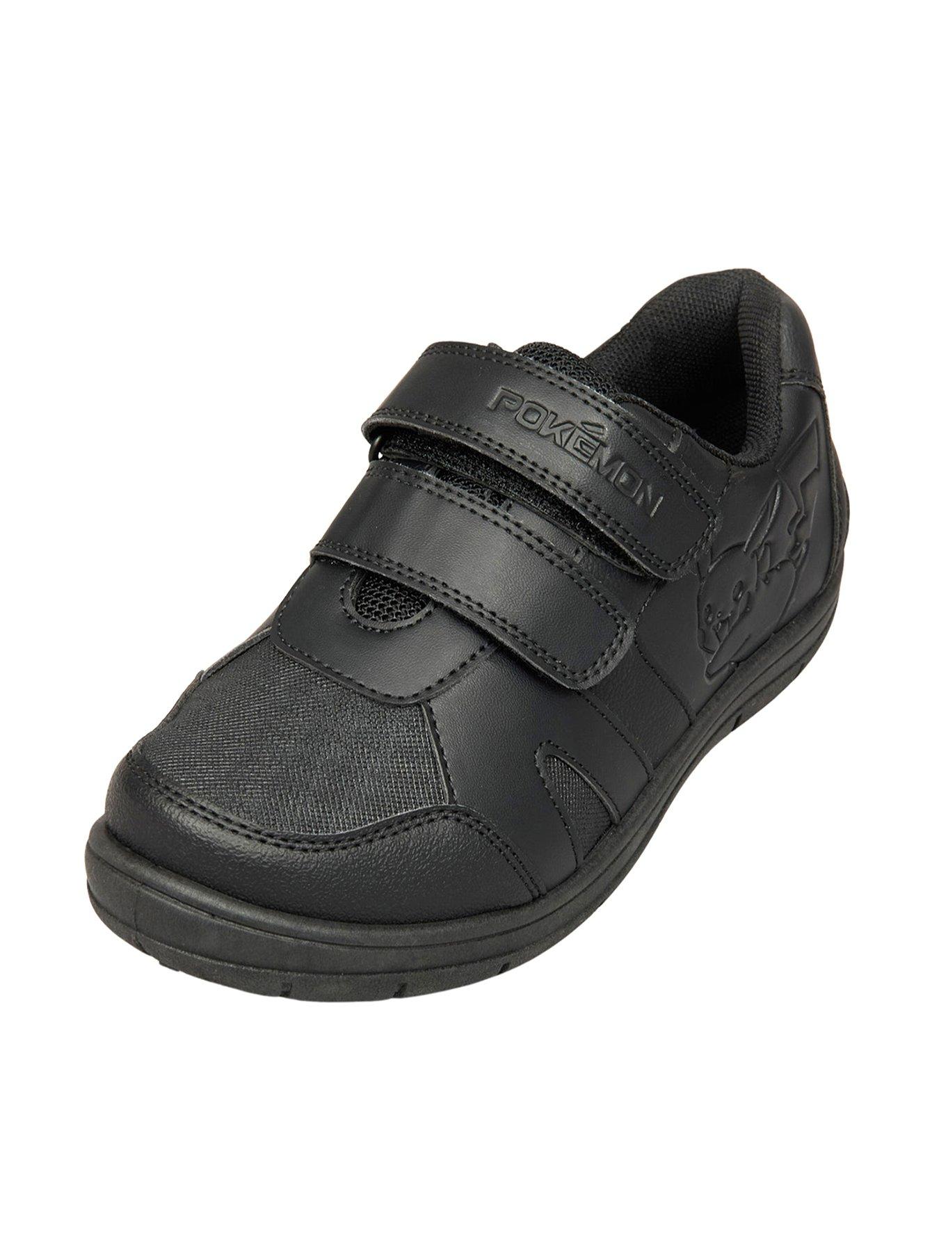 undefined Pokemon Boys School Shoes - Black