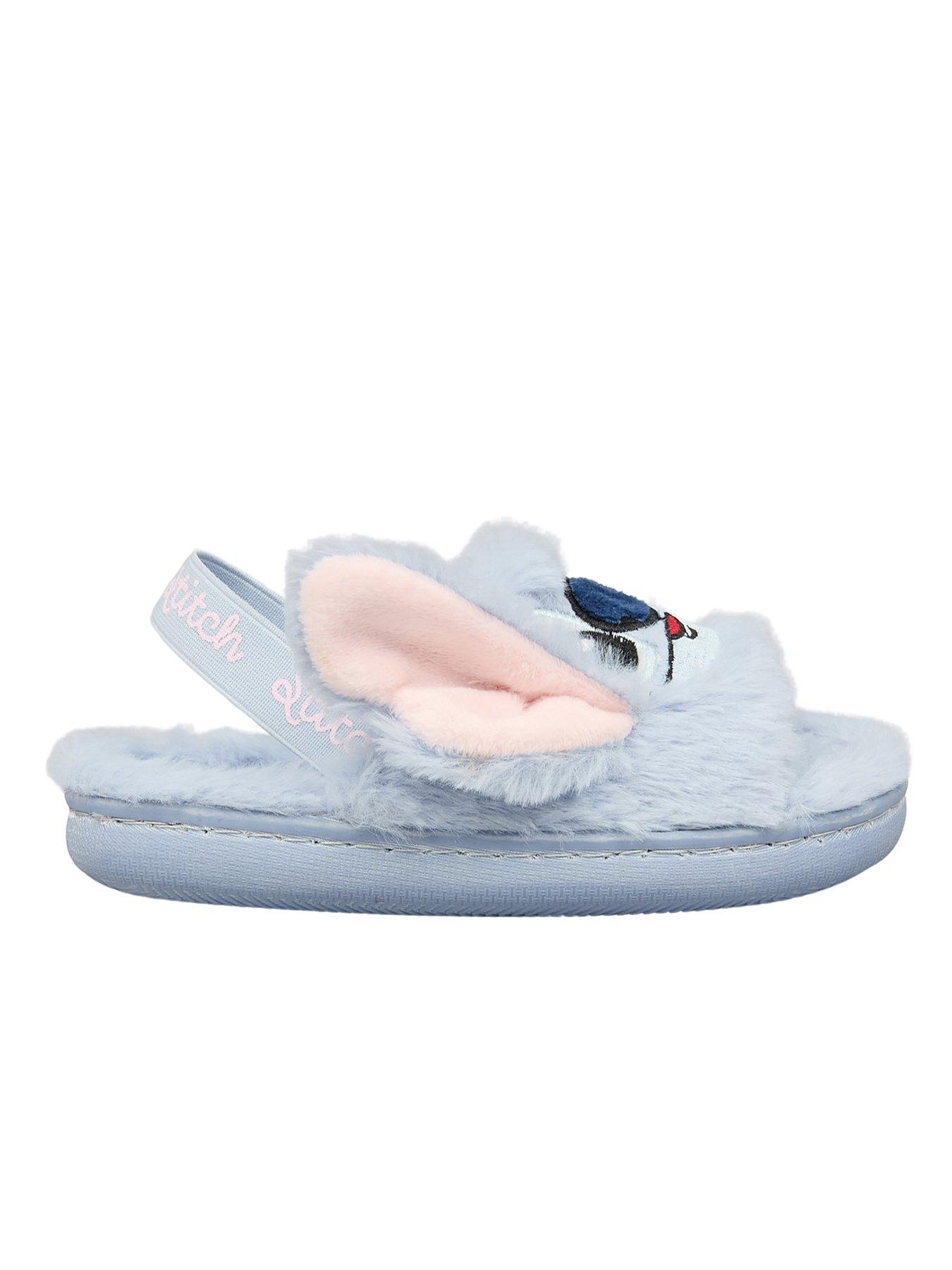 Image 3 of 4 of Disney Lilo & Stitch Lilo &amp; Stitch Sling Back Slippers - Blue