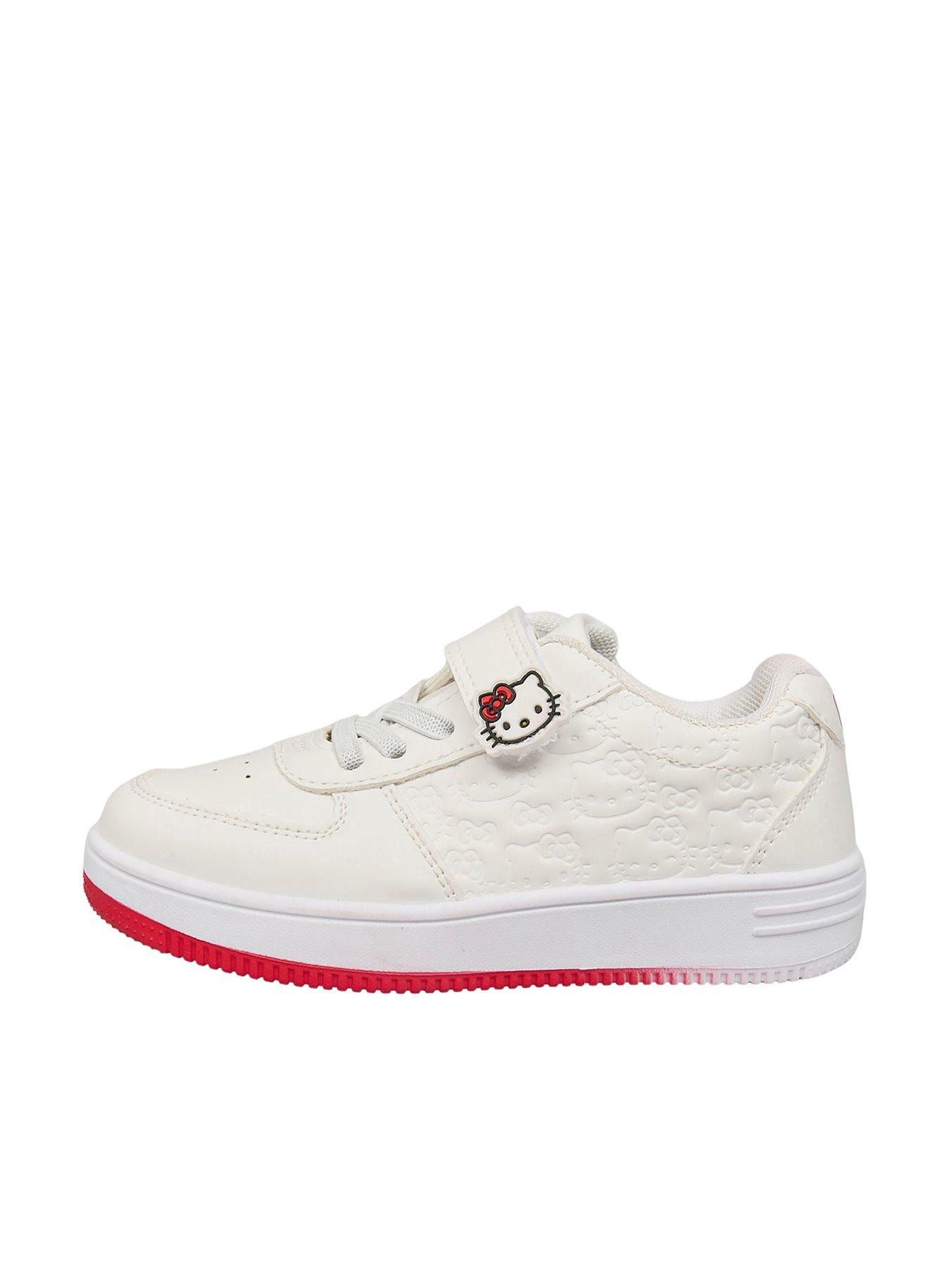 Hello Kitty Platform Trainers - White