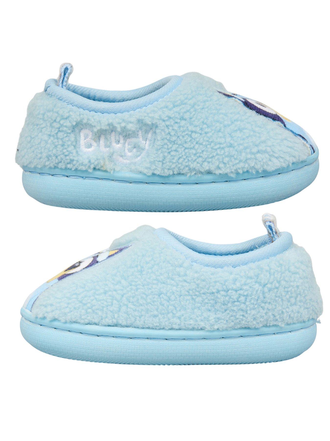 Image 2 of 4 of Bluey Boy Slip On Slippers - Blue