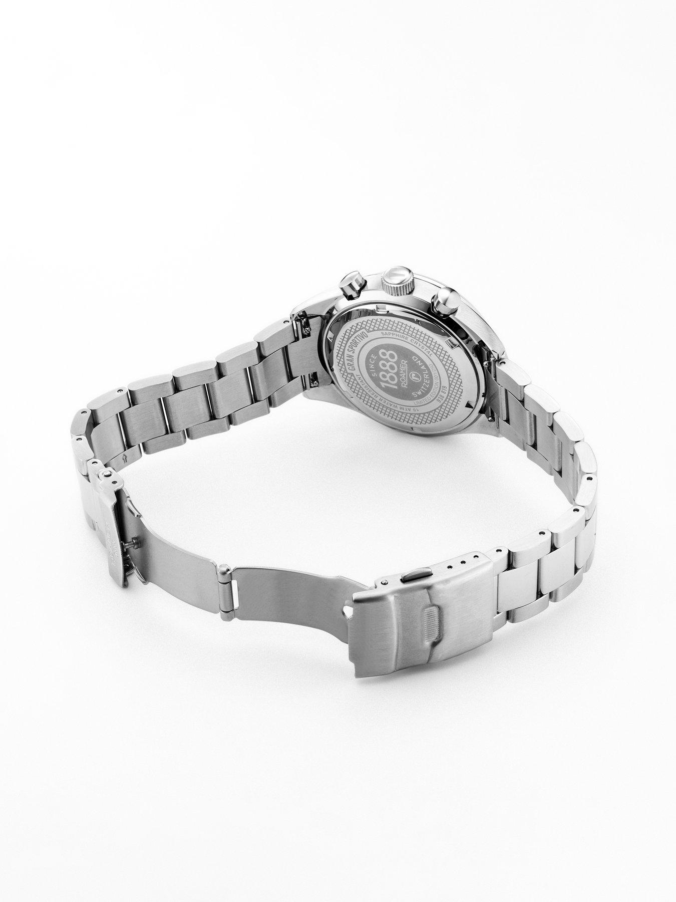  image of roamer-of-switzerland-limited-edition-interchangeable-box-set-with-additional-black-leather-strap--very-exclusive
