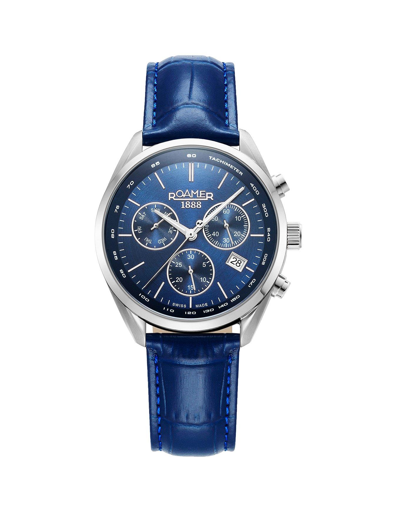 Roamer of Switzerland Pro Chrono Gents Blue Dial watch