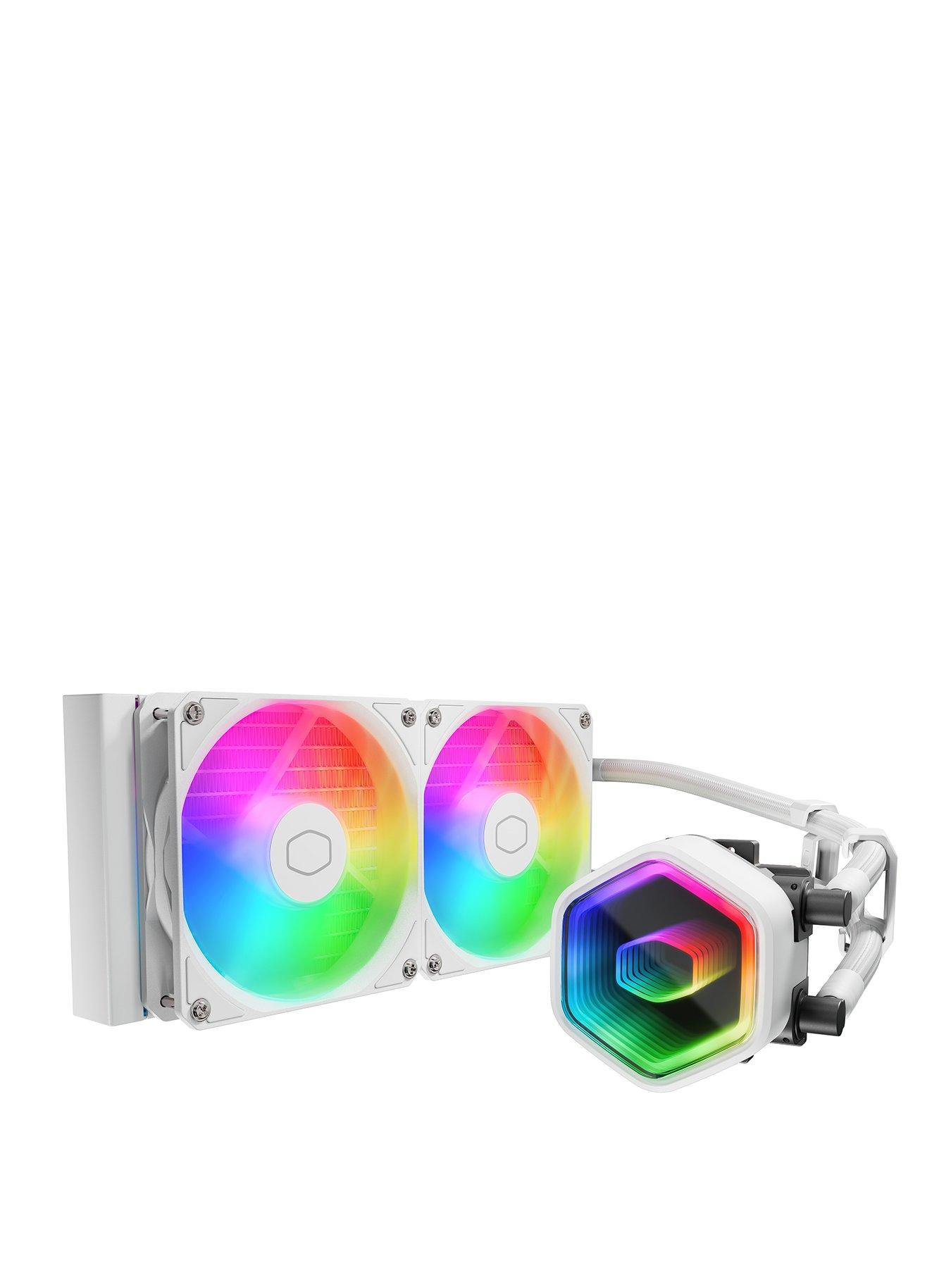 Cooler Master MasterLiquid 240 Core II CPU Liquid Cooler - White