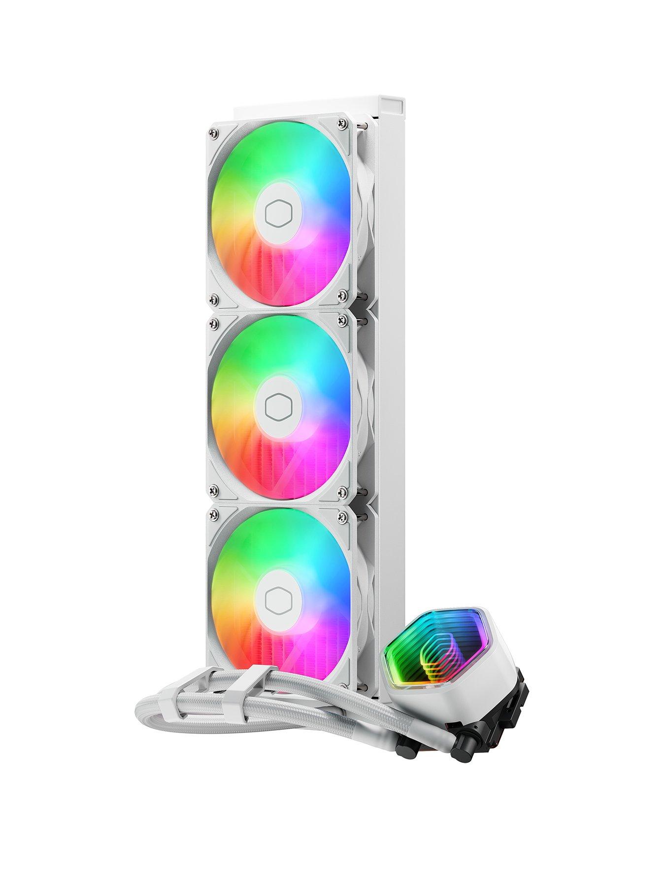 undefined MasterLiquid 360 Core II CPU Liquid Cooler - White