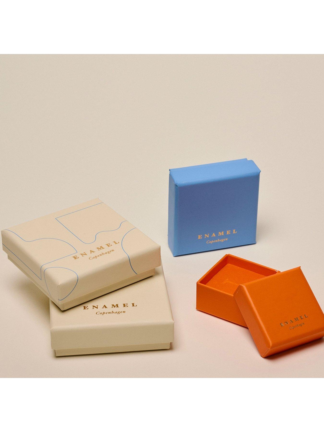 Image 3 of 4 of ENAMEL Copenhagen Lola Bold Necklace 18ct Gold Plated 925 Sterling Silver - Rainbow