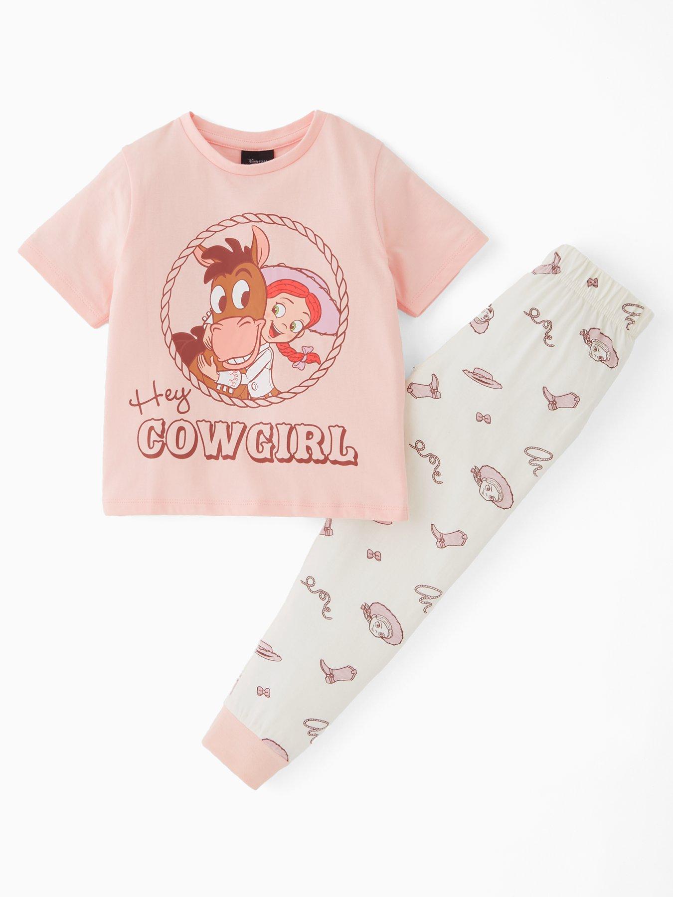 Toy Story Disney Toy Story Jessie Short Sleeve Pyjamas - Pink
