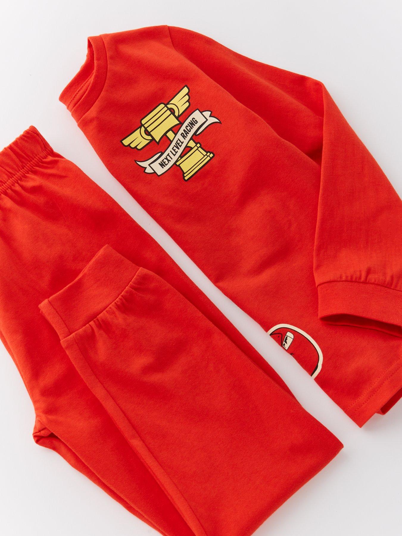 Image 3 of 4 of Disney Cars Cars Back Print Pyjamas&nbsp; - Red