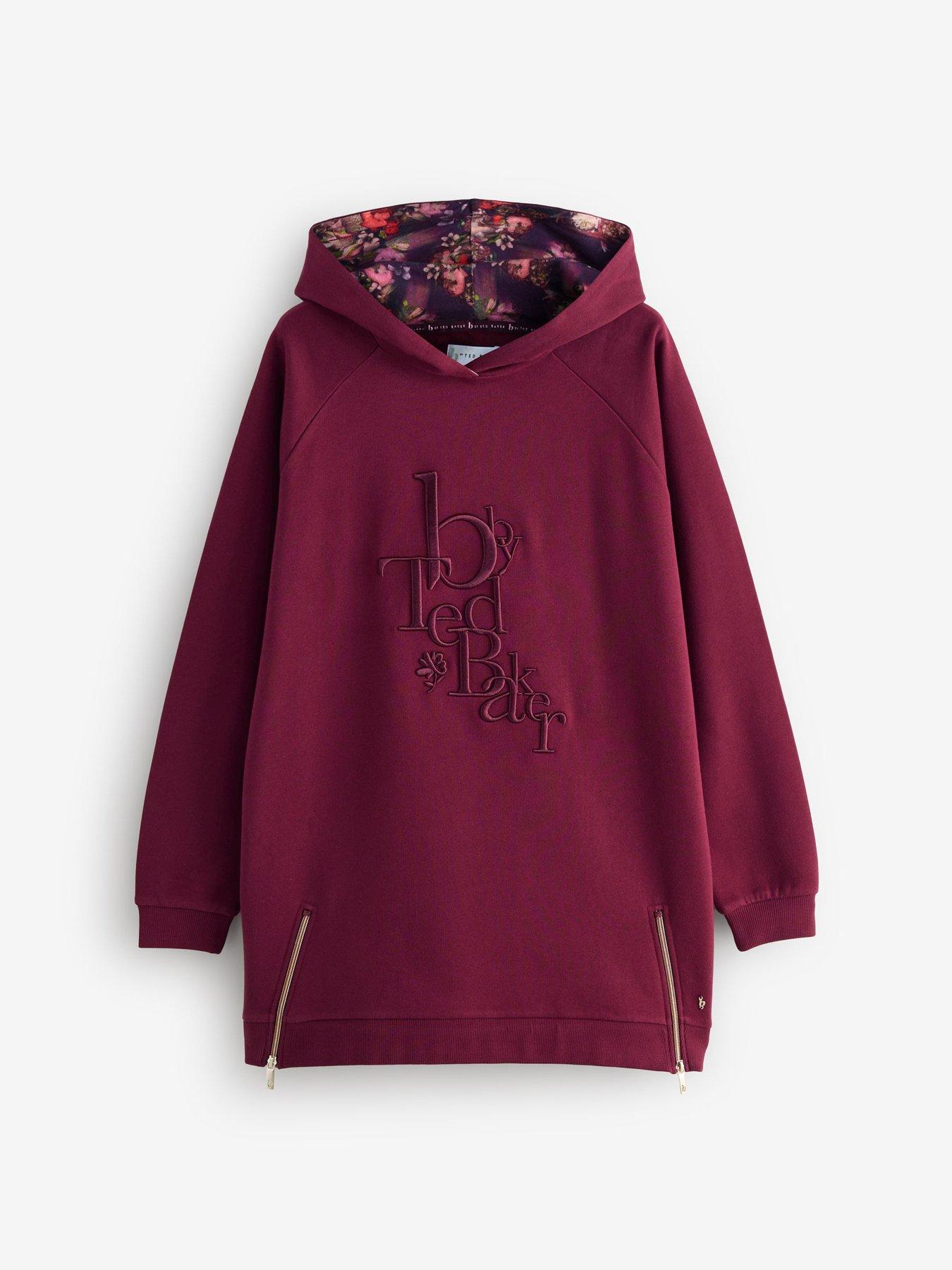 Image 6 of 6 of B By Ted Baker Lounge Hoodie - Purple