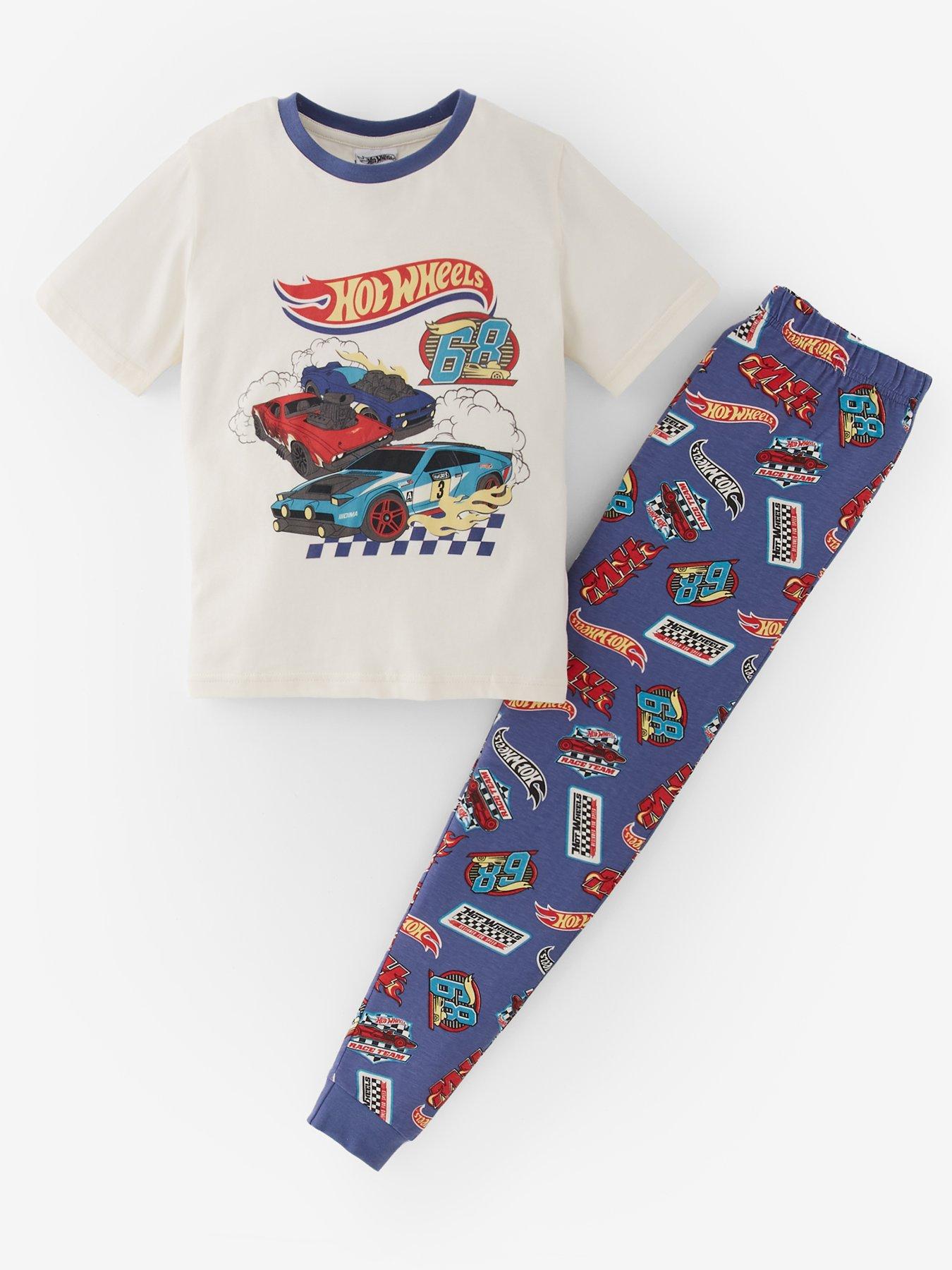 Hot Wheels Short Sleeve Pyjamas - Multi
