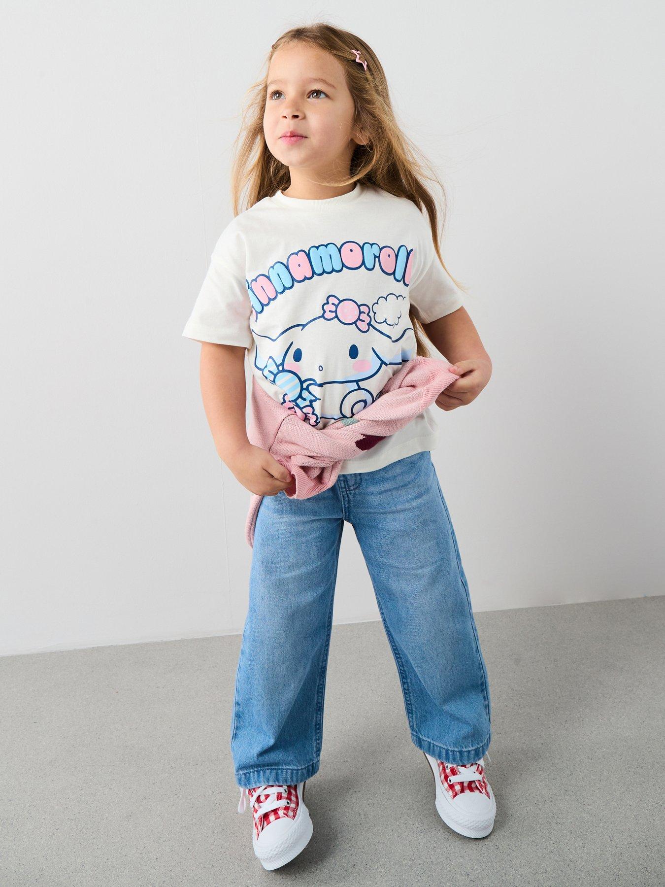 Hello Kitty Cinnamoroll T-Shirt - White