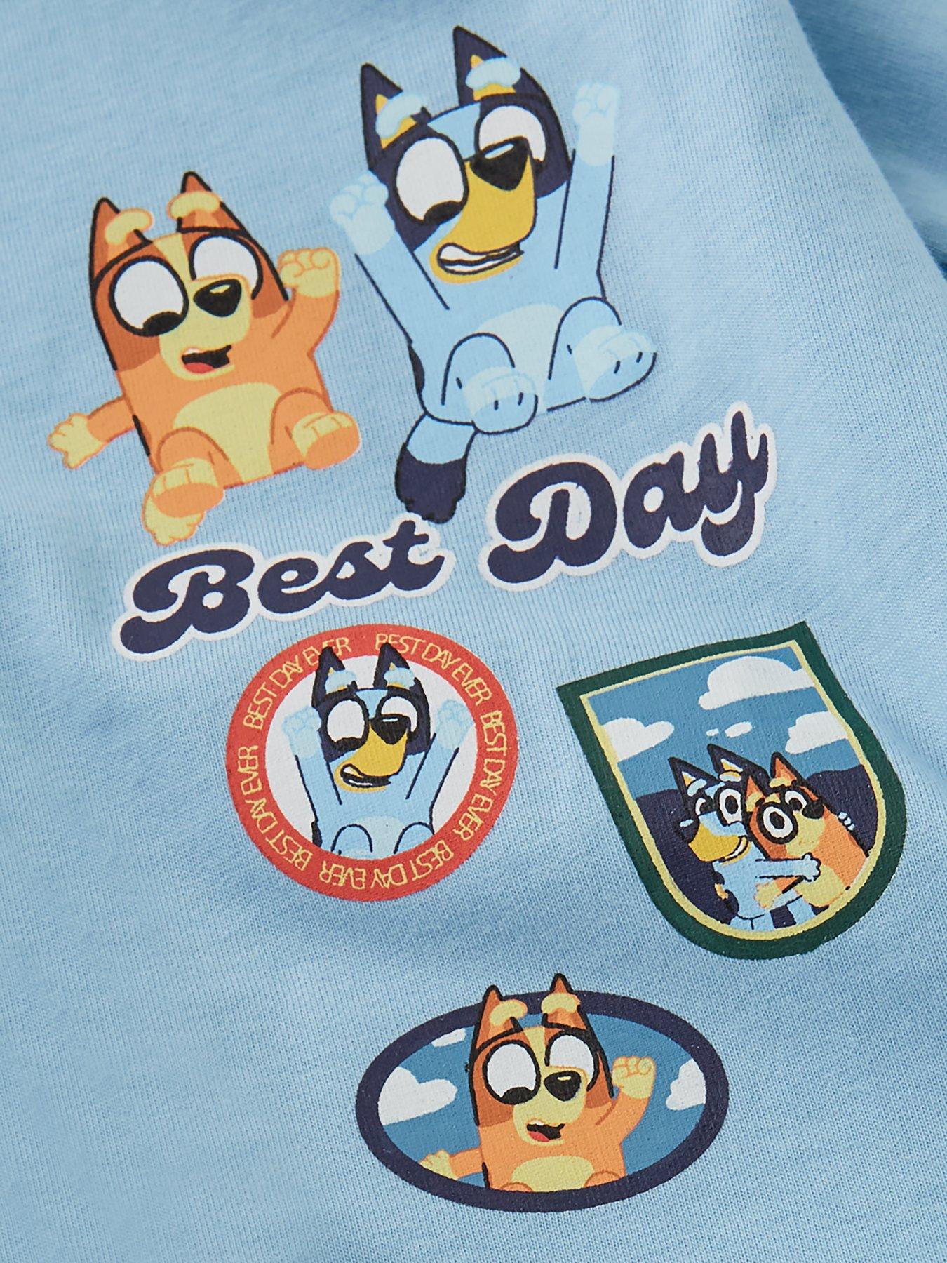  image of bluey-t-shirt-blue