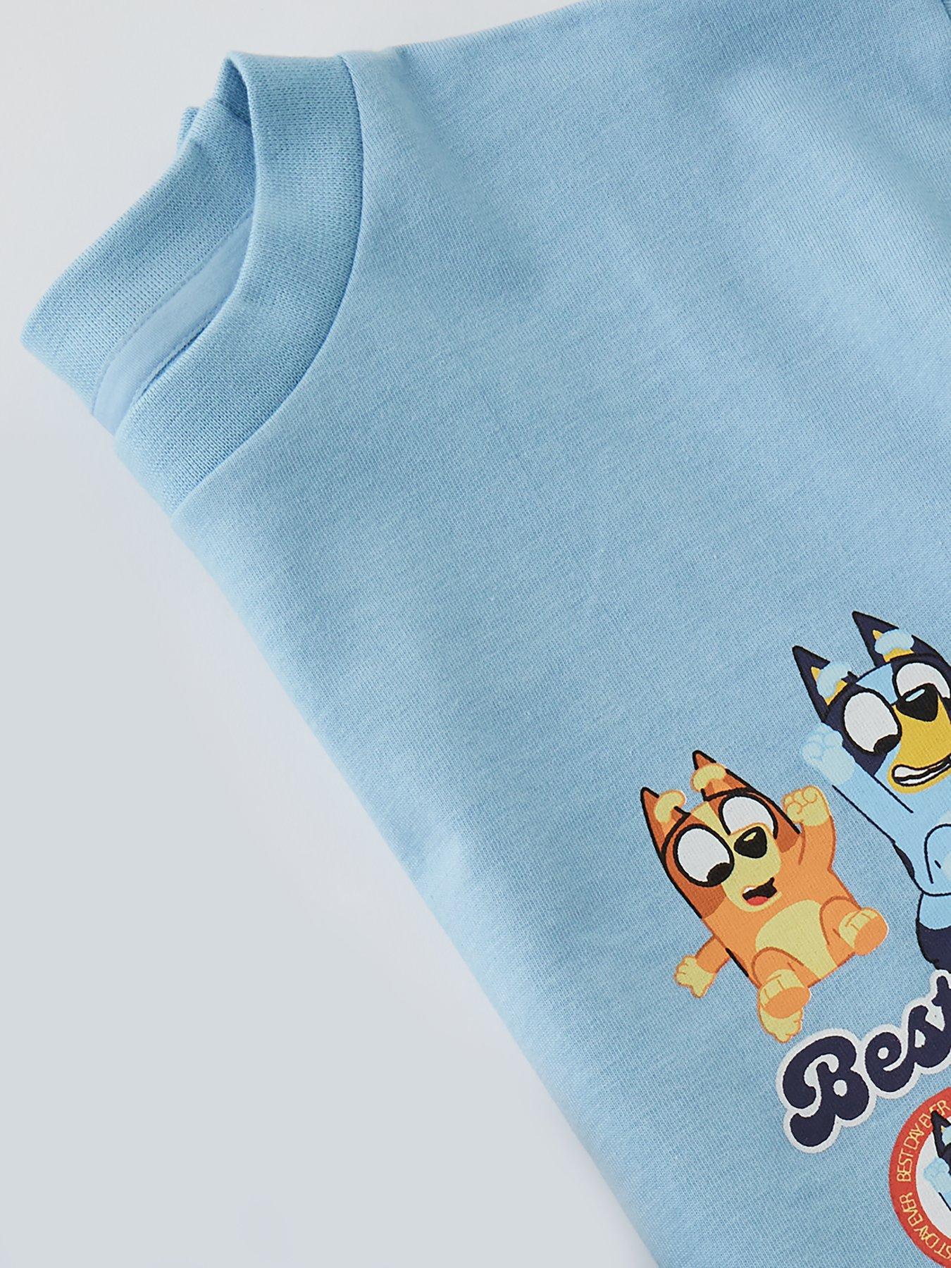  image of bluey-t-shirt-blue