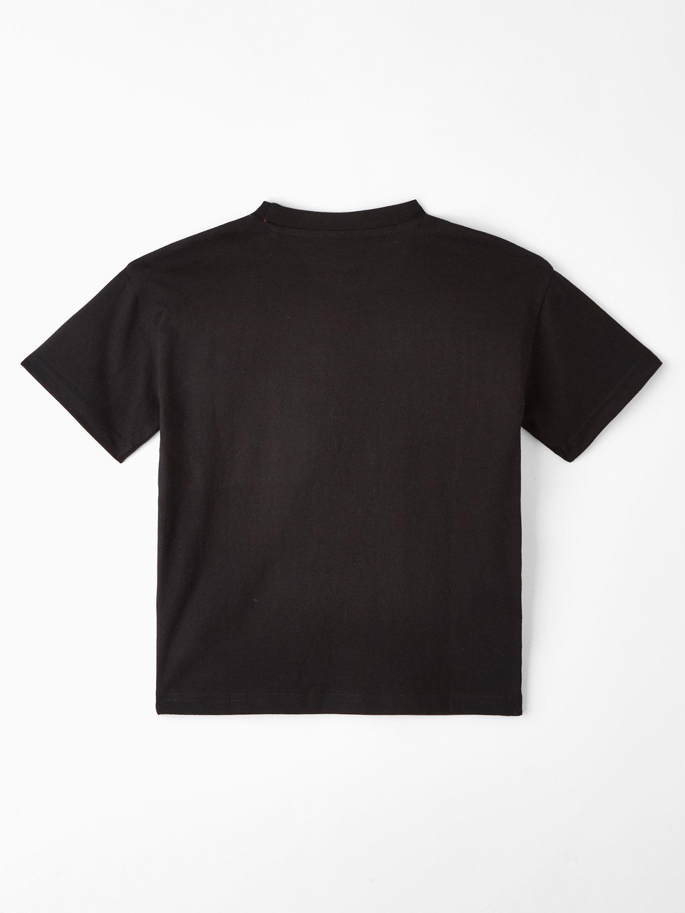 back image of pokemon-short-sleeve-t-shirt-black