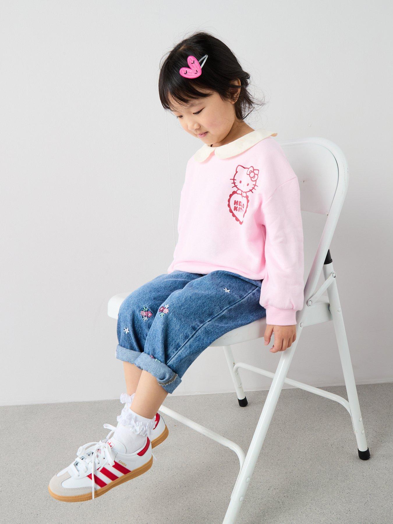 image of hello-kitty-heart-back-print-sweatshirtnbsp--pink