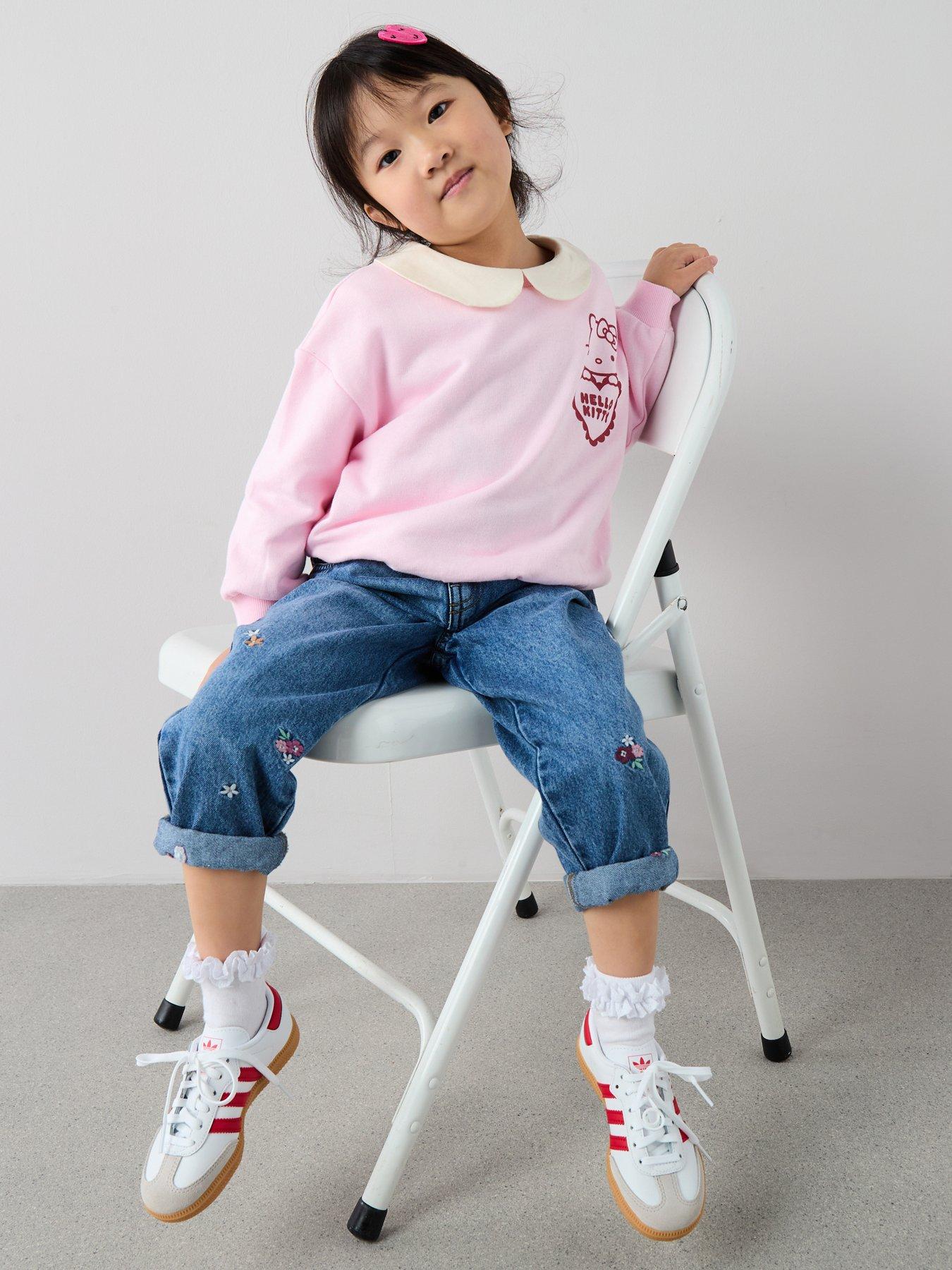  image of hello-kitty-heart-back-print-sweatshirtnbsp--pink