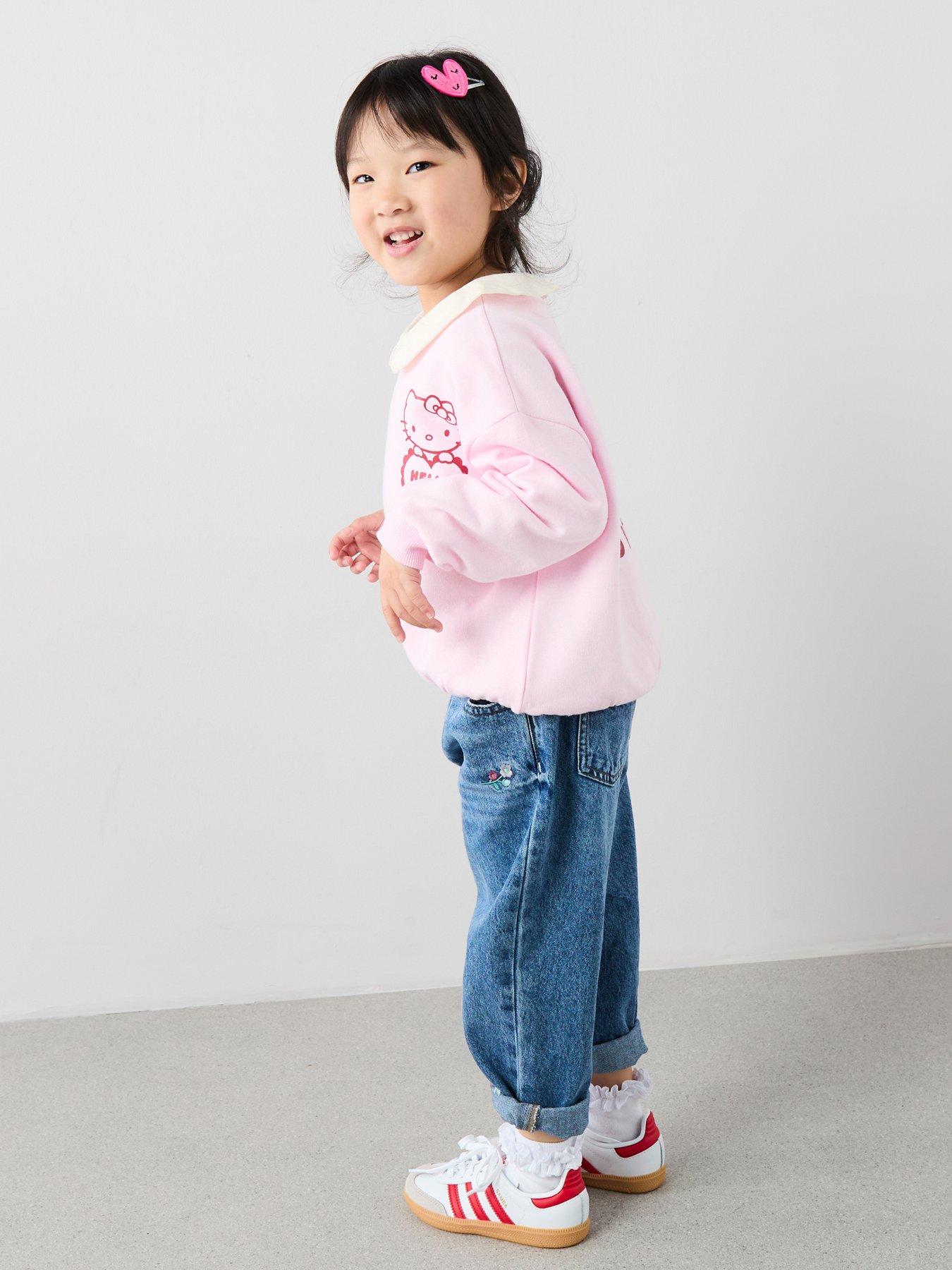  image of hello-kitty-heart-back-print-sweatshirtnbsp--pink