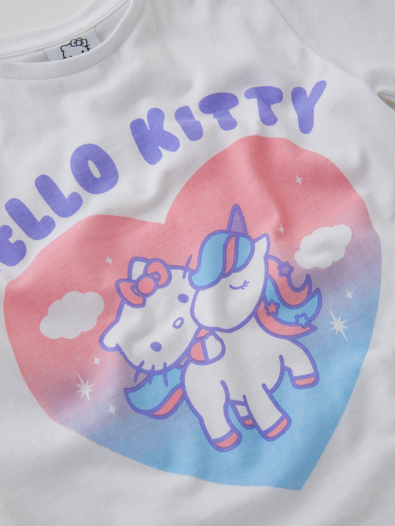 Image 3 of 4 of Hello Kitty Unicorn Short Sleeve Pyjamas - Multi