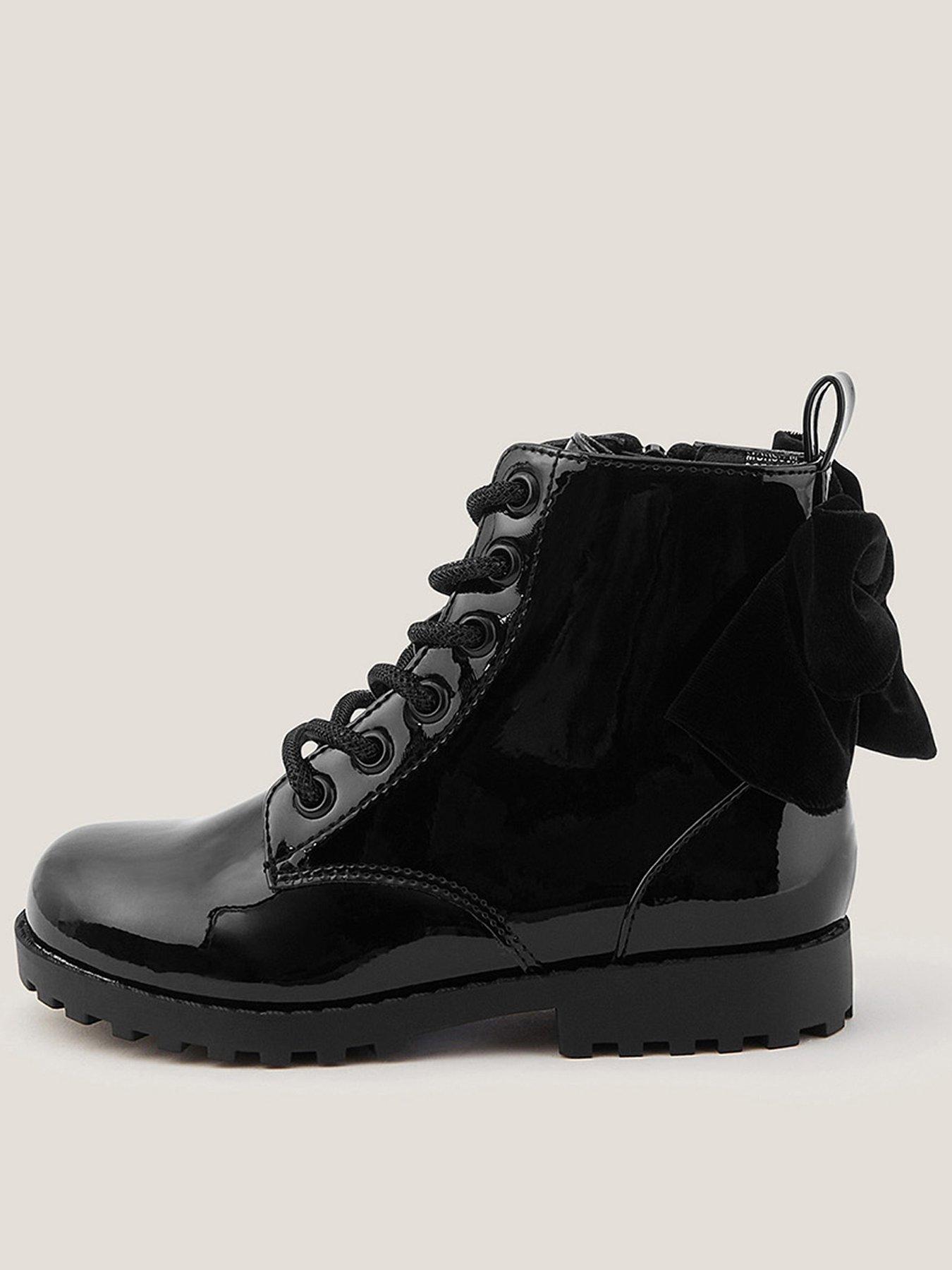 monsoon-girls-dazzle-laces-bow-boots-black