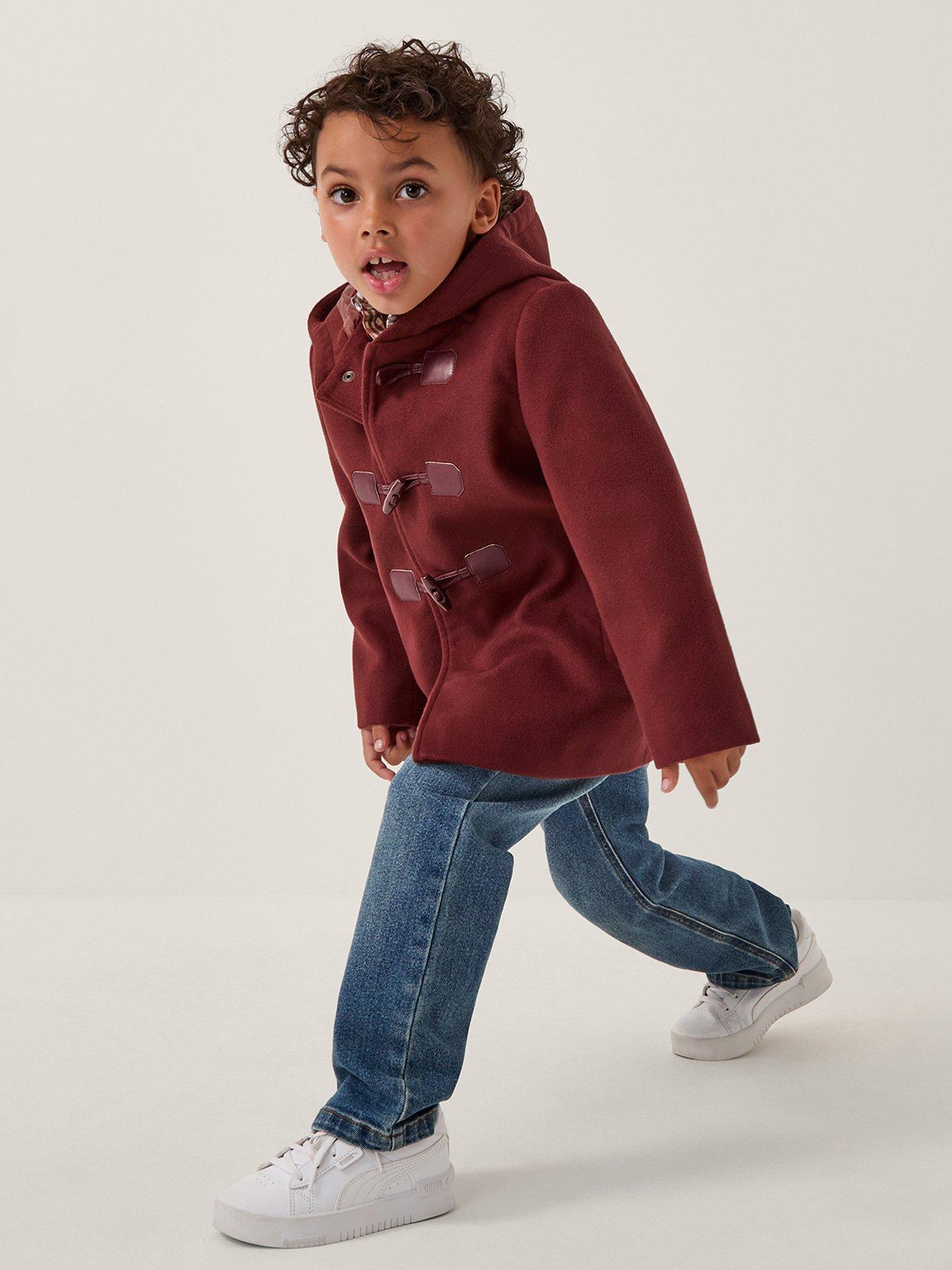 Monsoon Boys Duffle Coat - Brown