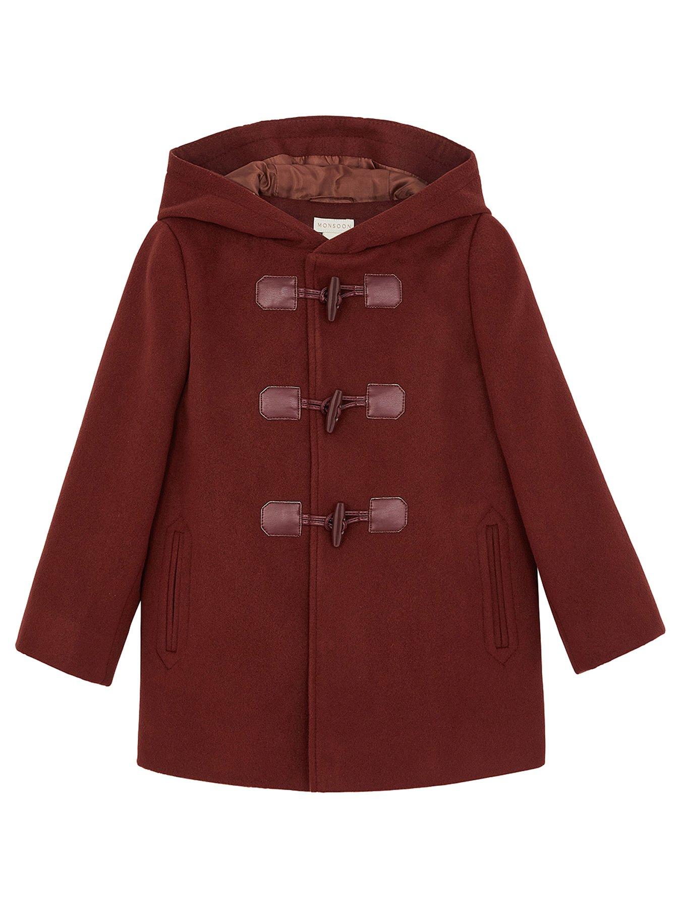 undefined Boys Duffle Coat - Brown