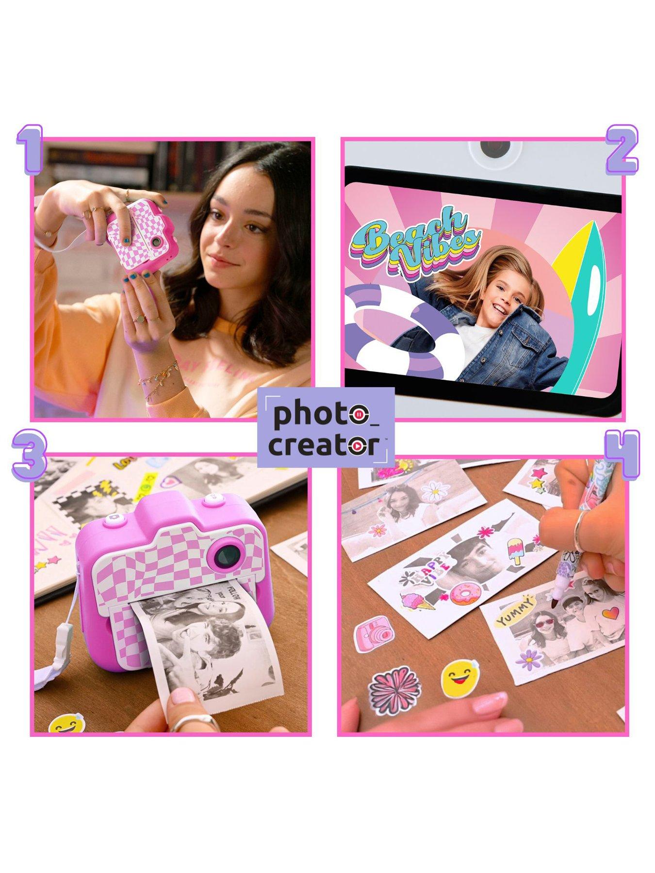 Image 4 of 7 of Studio Creator Photo Creator Instant Print Camera -&nbsp;Pink