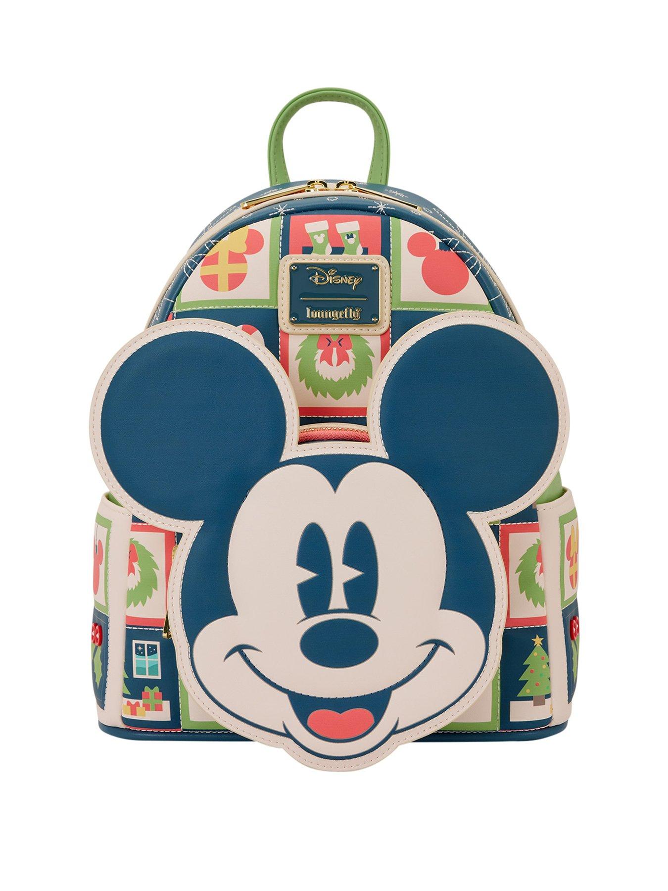  image of loungefly-disney-mickey-and-minnie-holiday-mini-backpack
