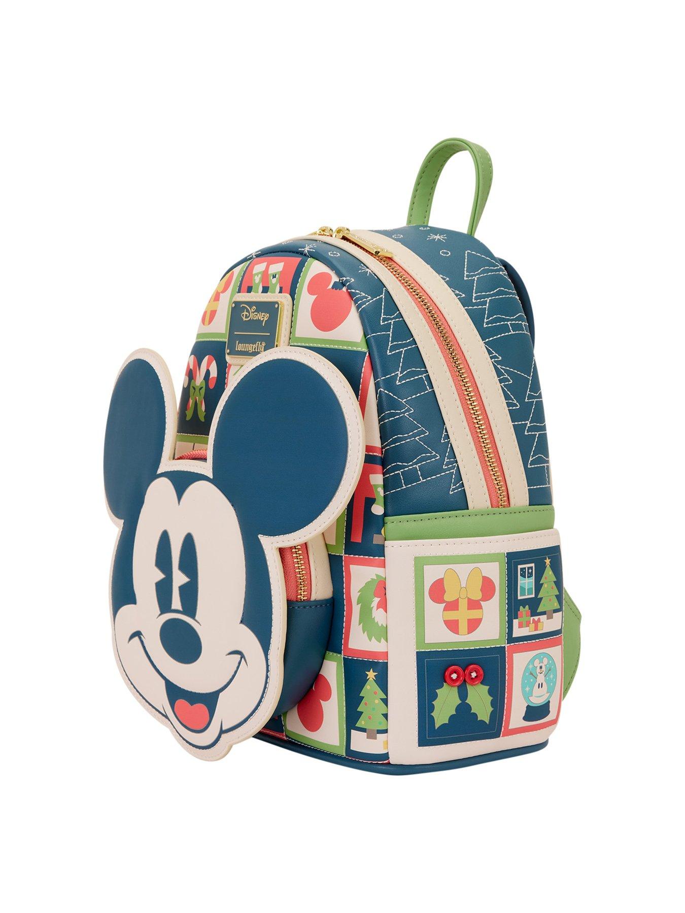  image of loungefly-disney-mickey-and-minnie-holiday-mini-backpack
