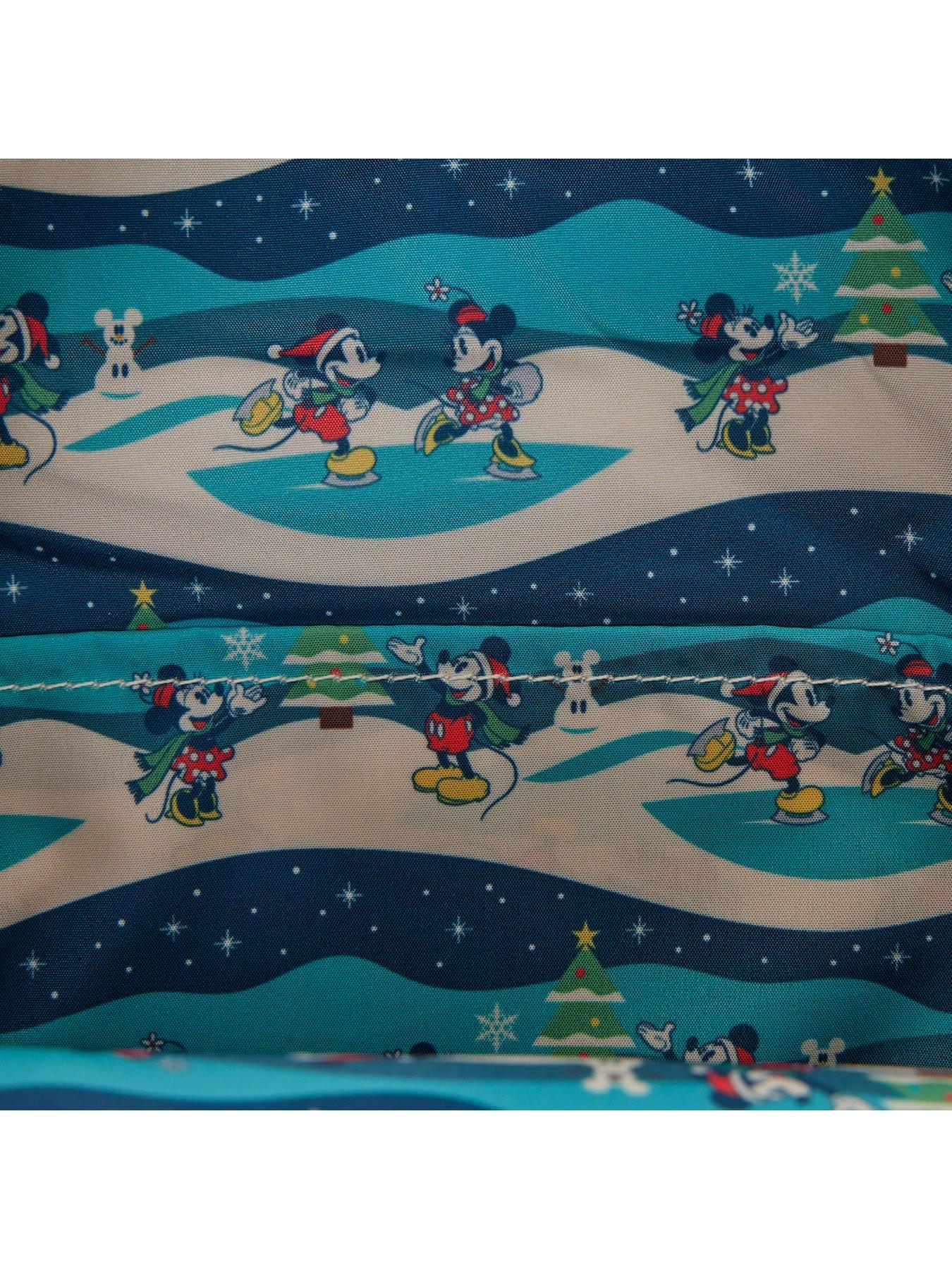  image of loungefly-disney-mickey-and-minnie-holiday-mini-backpack