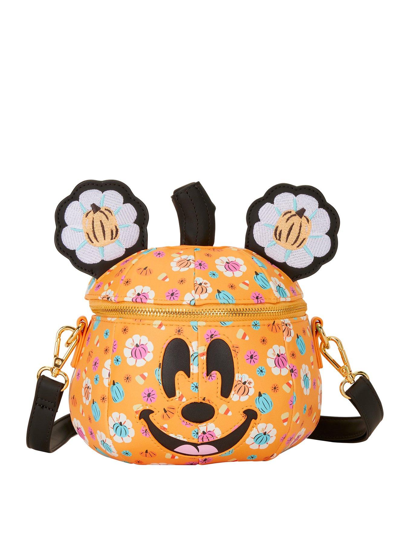 Image 1 of 4 of Loungefly Disney Pumpkin Crossbody Bag