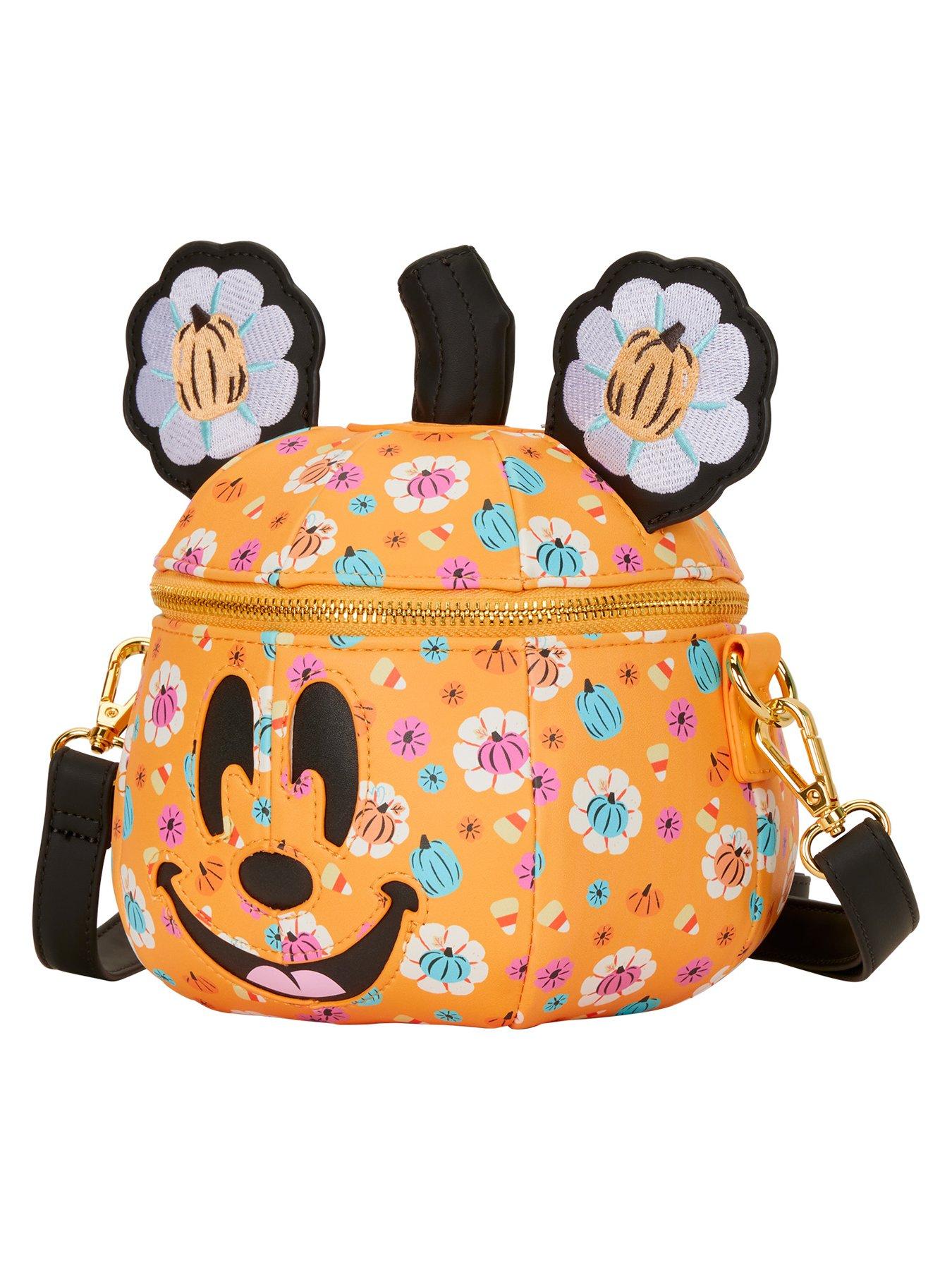 Image 2 of 4 of Loungefly Disney Pumpkin Crossbody Bag