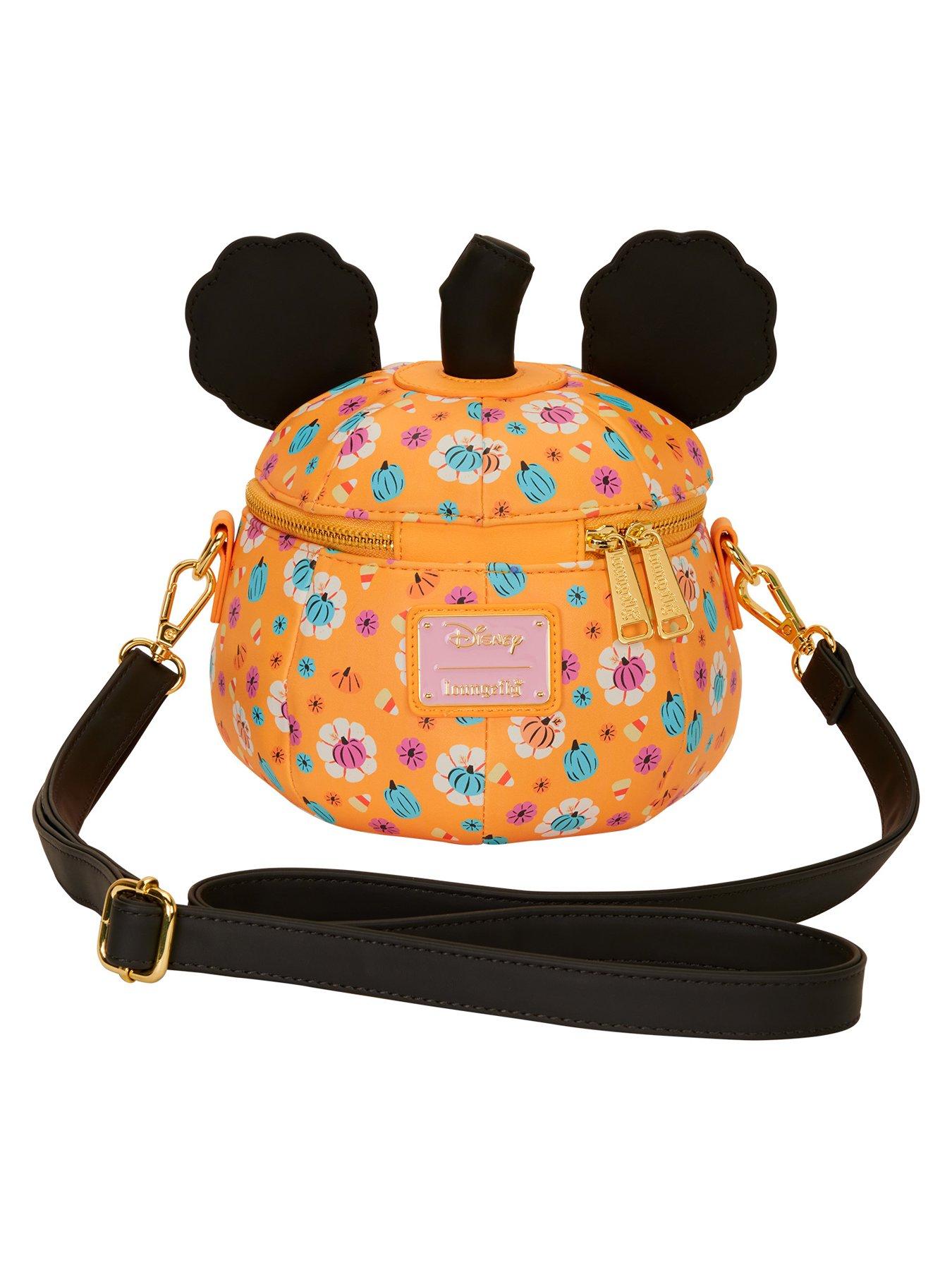 Image 3 of 4 of Loungefly Disney Pumpkin Crossbody Bag