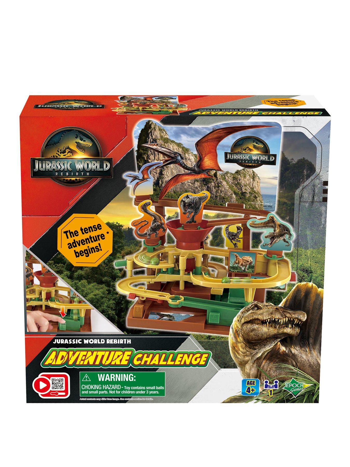 JURASSIC WORLD Rebirth Adventure Challenge Party Game