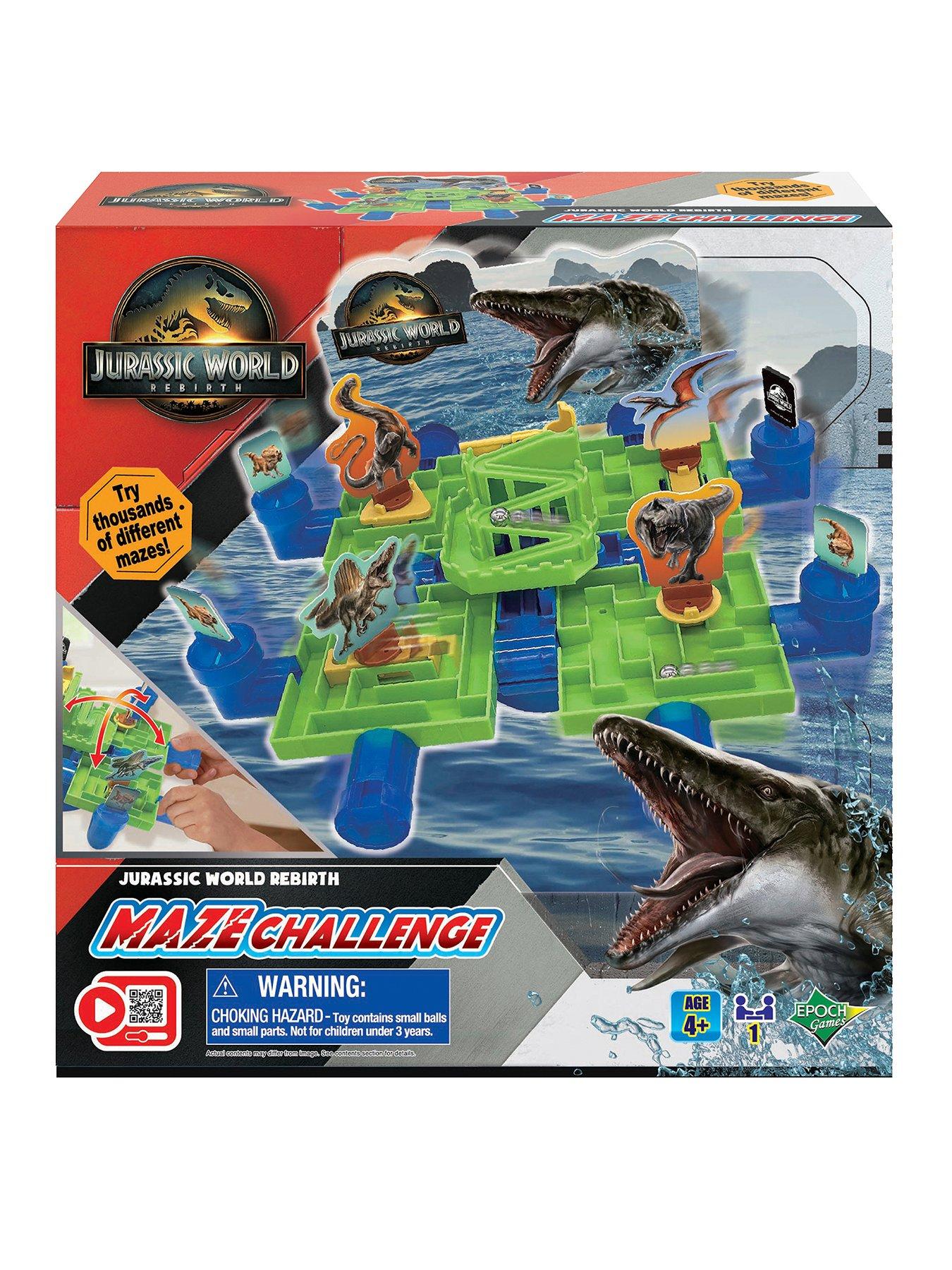 JURASSIC WORLD Maze Challenge Tabletop Action Game