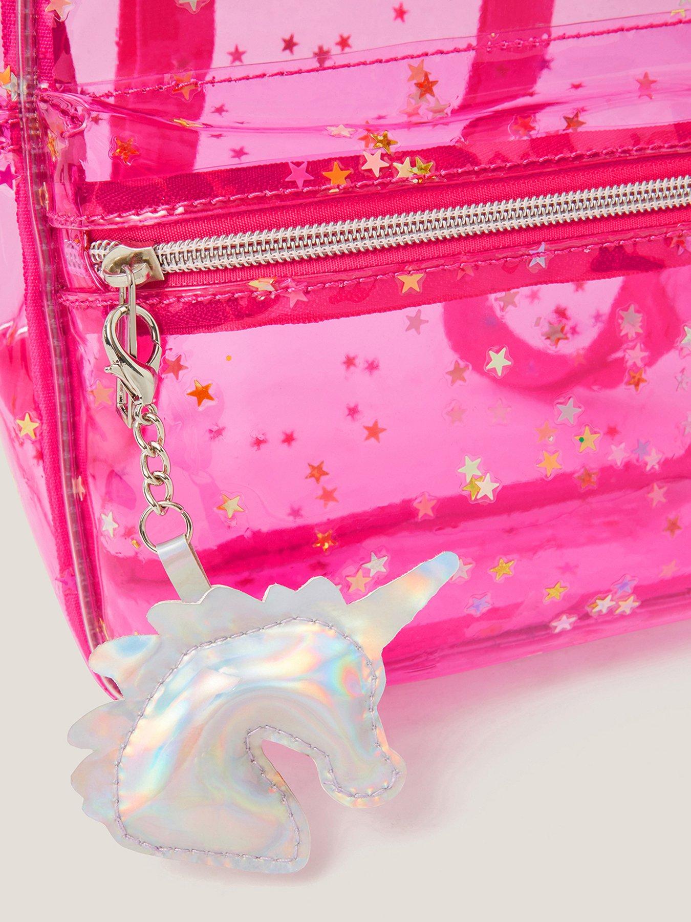 Image 3 of 4 of Monsoon Girls Unicorn Dazzle Backpack - Pink