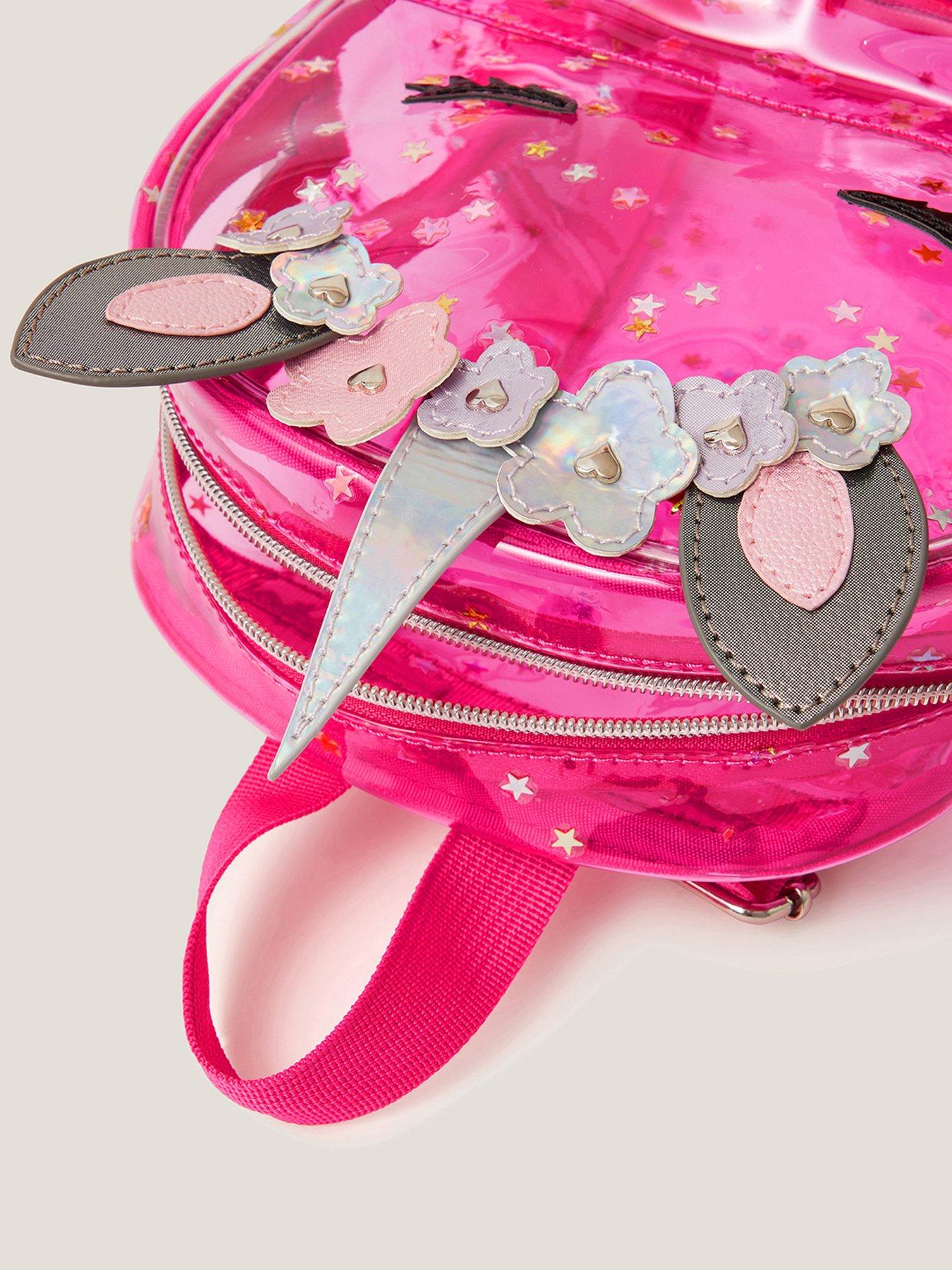 Image 4 of 4 of Monsoon Girls Unicorn Dazzle Backpack - Pink