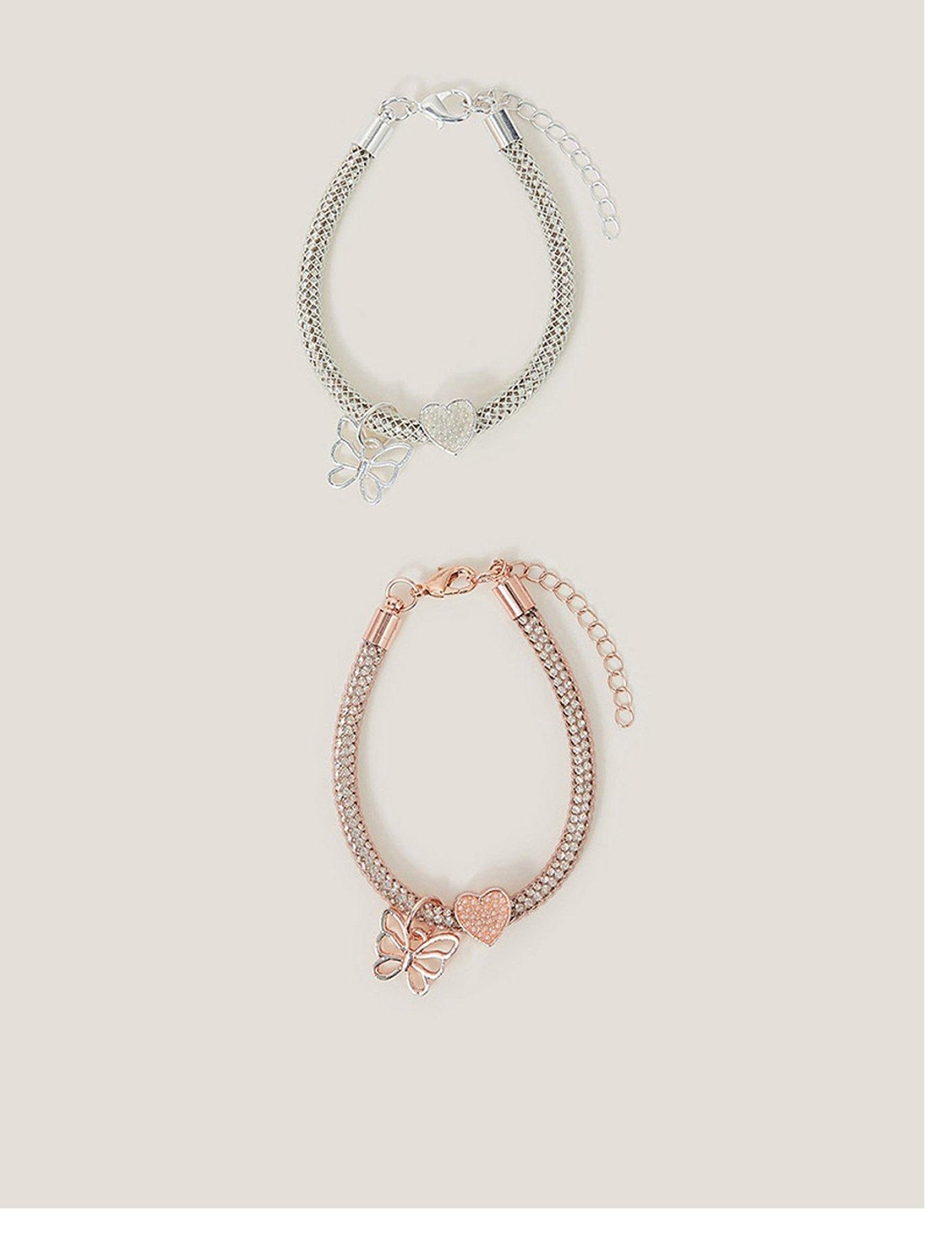 monsoon-girls-2-pack-butterfly-encased-bracelets-pink