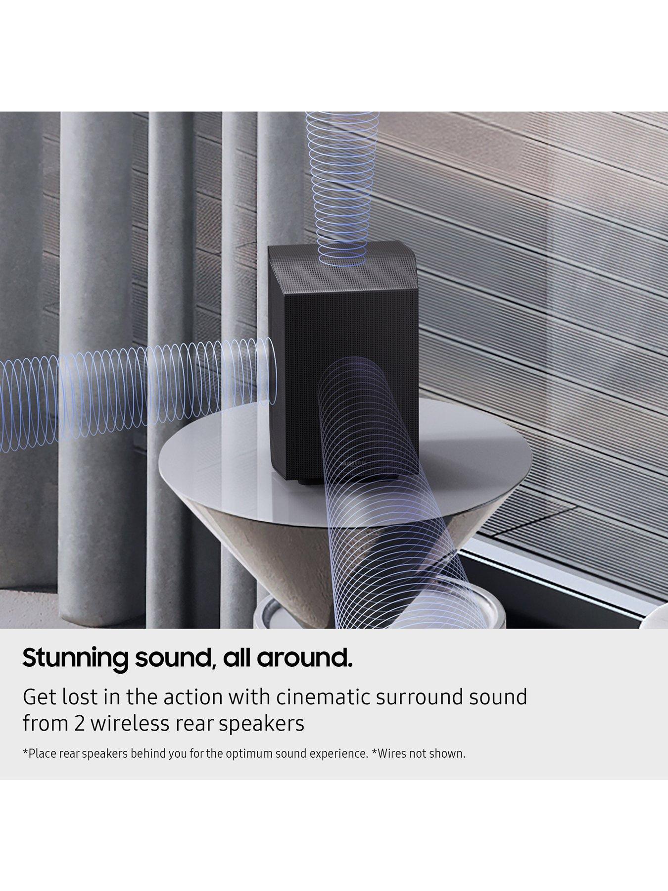 Image 7 of 7 of Samsung HW-Q930F/XU 9.1.4-channel Q-Series Soundbar with Subwoofer &amp; Rear Speakers, Dolby Atmos, Amazon Alexa, Apple AirPlay