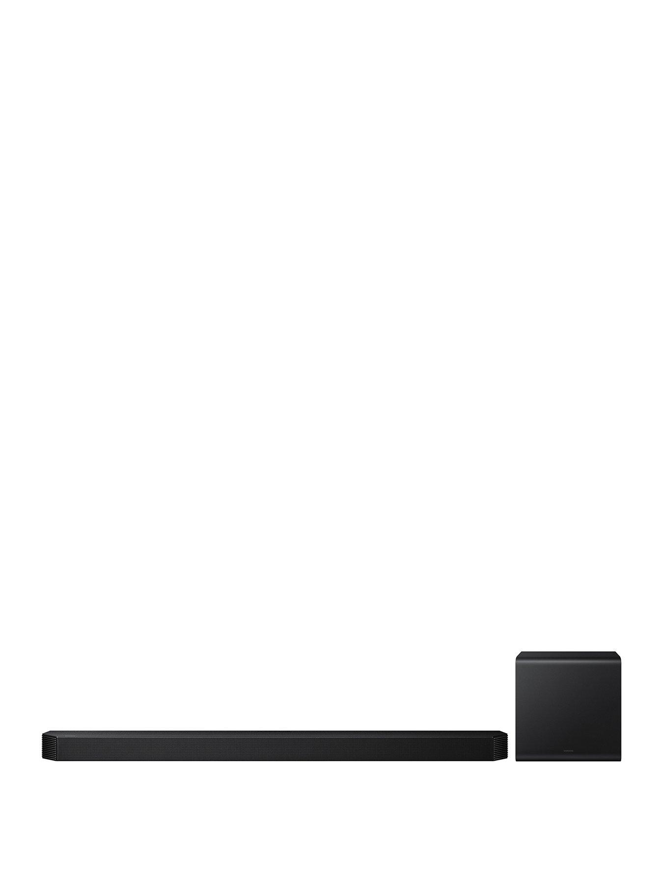 front image of samsung-hw-q800fxu-512-channel-q-series-soundbar-with-subwoofer-dolby-atmos-amazon-alexa-apple-airplay