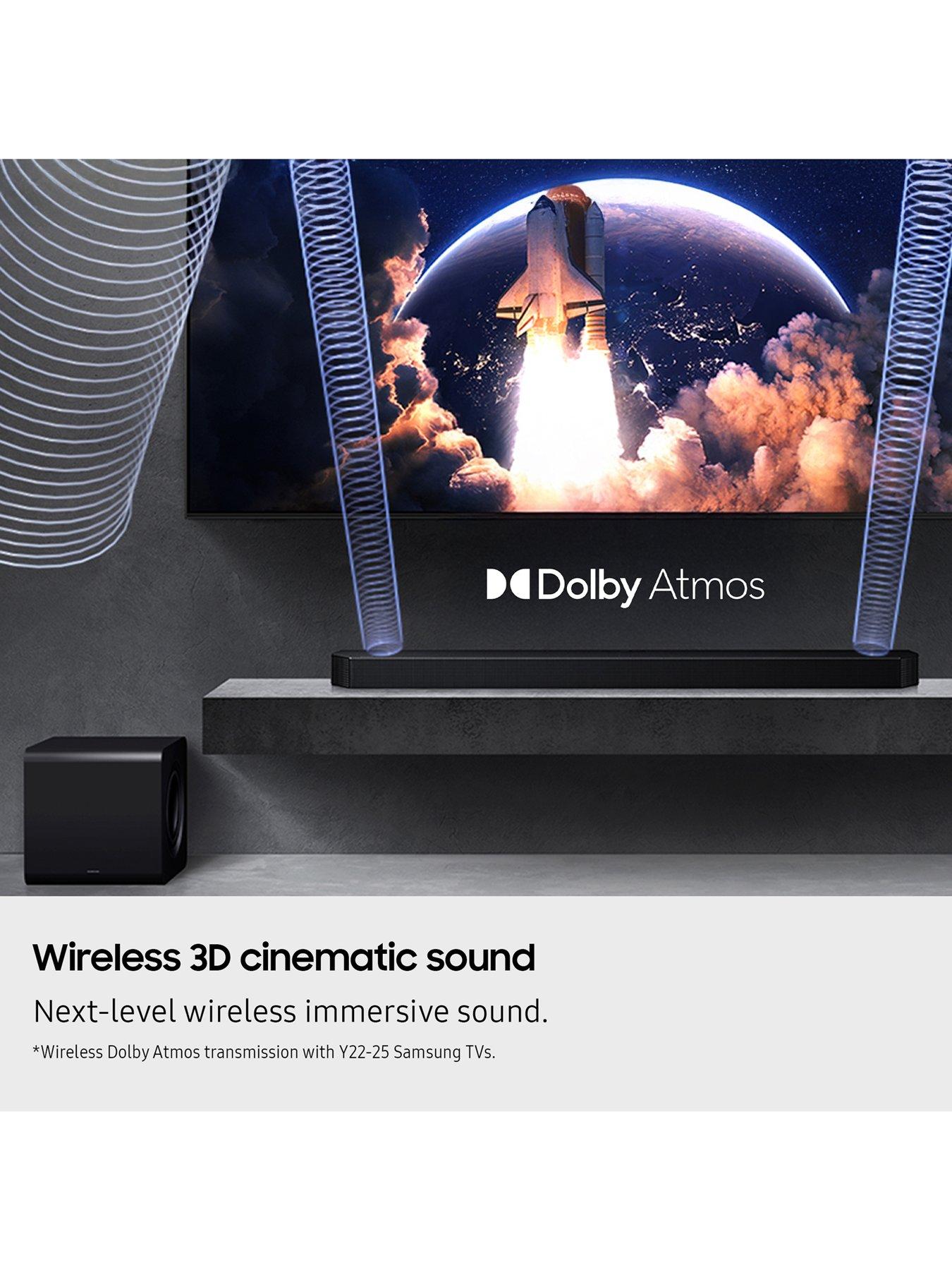  image of samsung-hw-q800fxu-512-channel-q-series-soundbar-with-subwoofer-dolby-atmos-amazon-alexa-apple-airplay