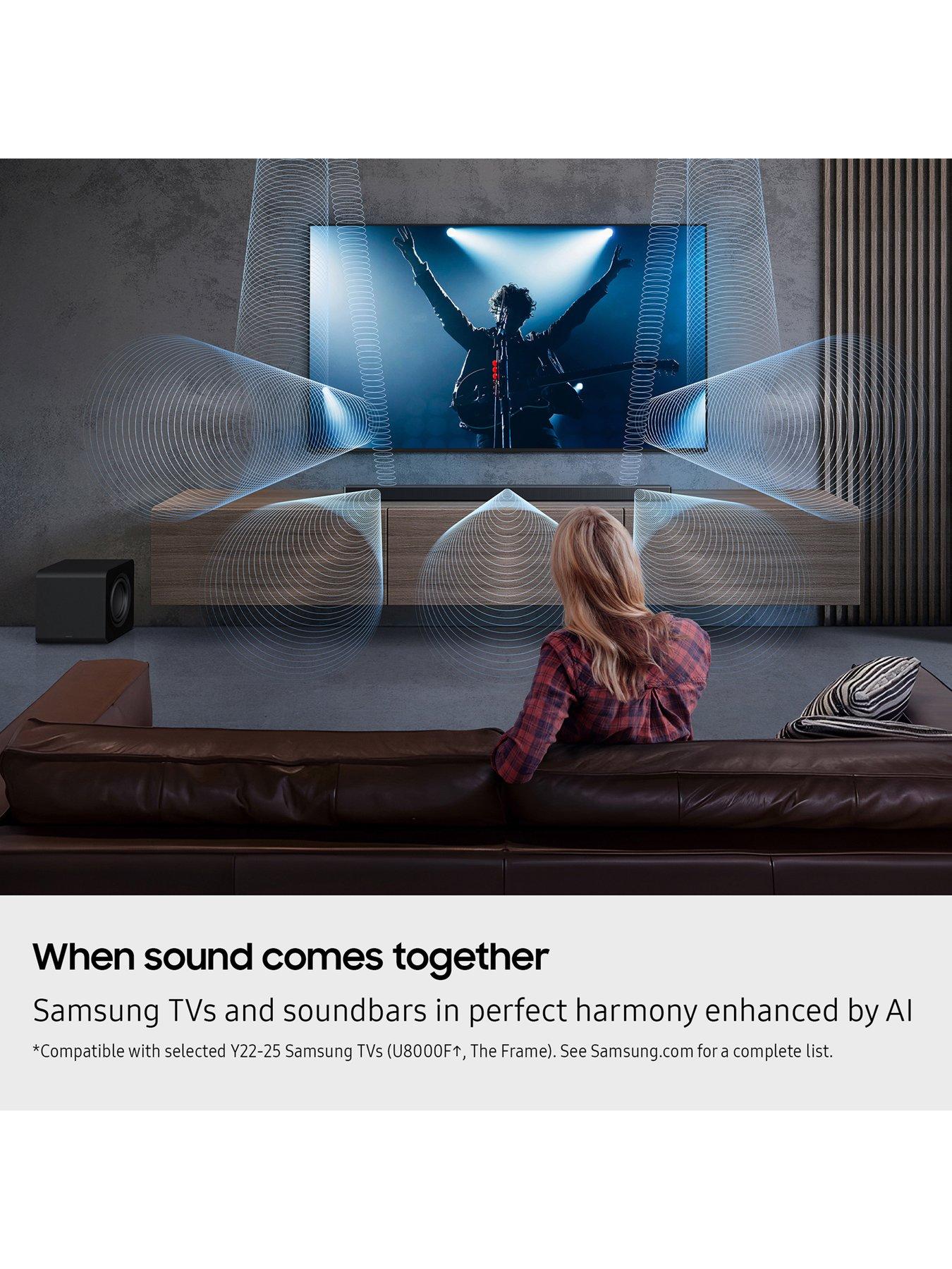 Image 5 of 7 of Samsung HW-QS700F/XU 3.1.2-channel Q-Series Soundbar with Subwoofer, Dolby Atmos, Apple AirPlay