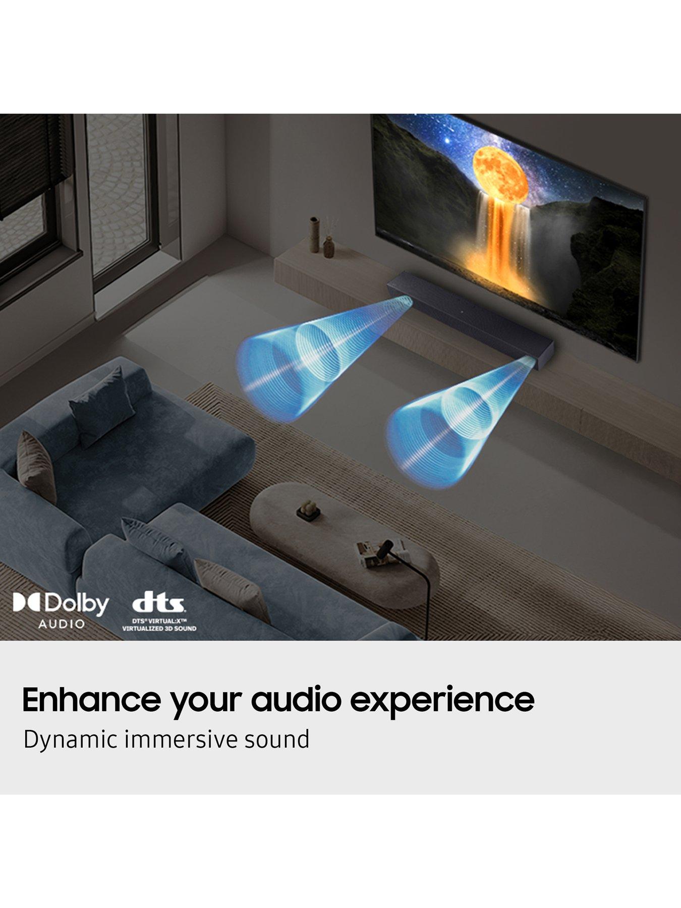  image of samsung-hw-b46cfxu-21-channel-b-series-soundbar-with-subwoofer