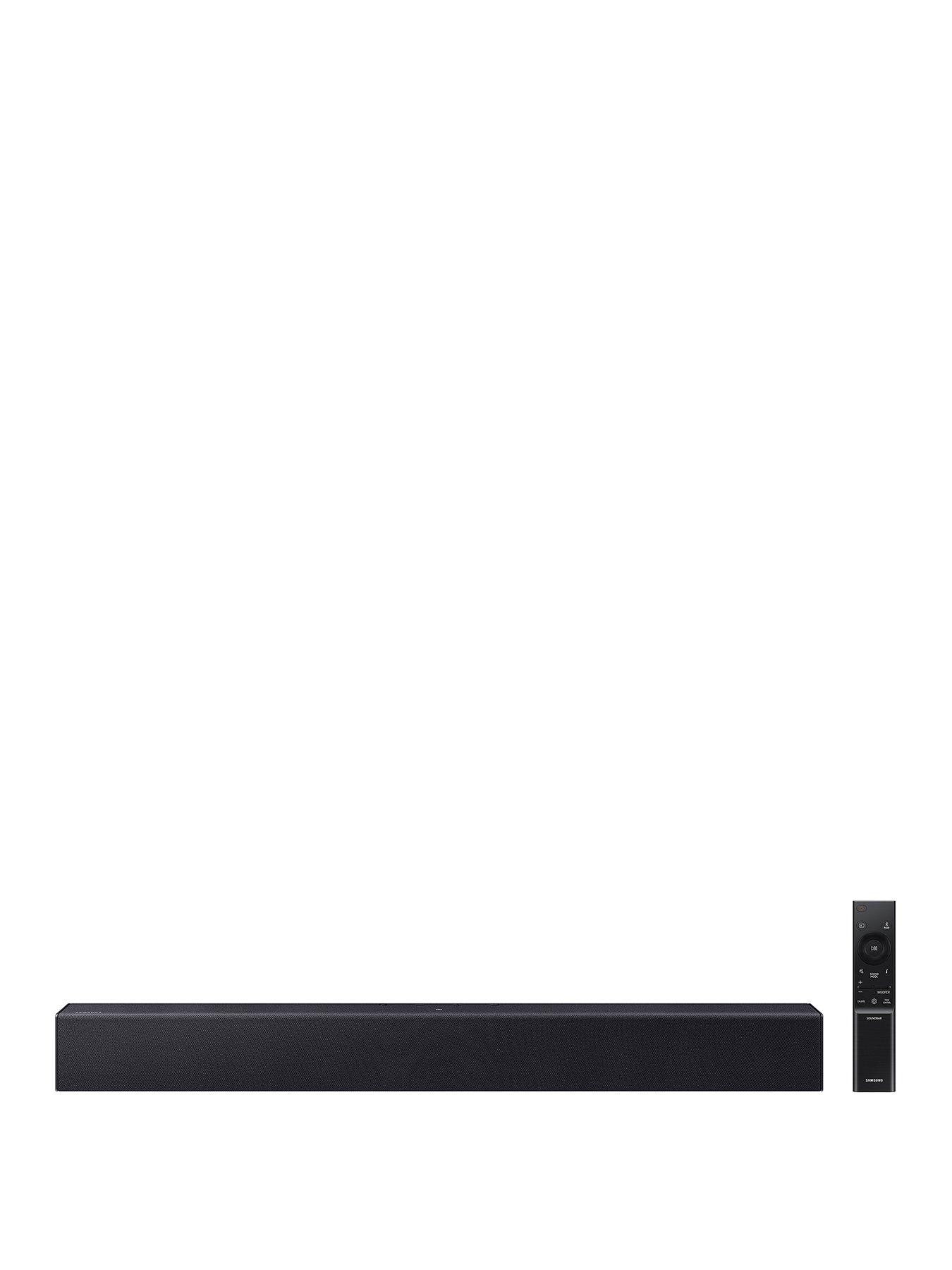 front image of samsung-hw-b400fxu-20-channel-soundbar-with-4-speakers