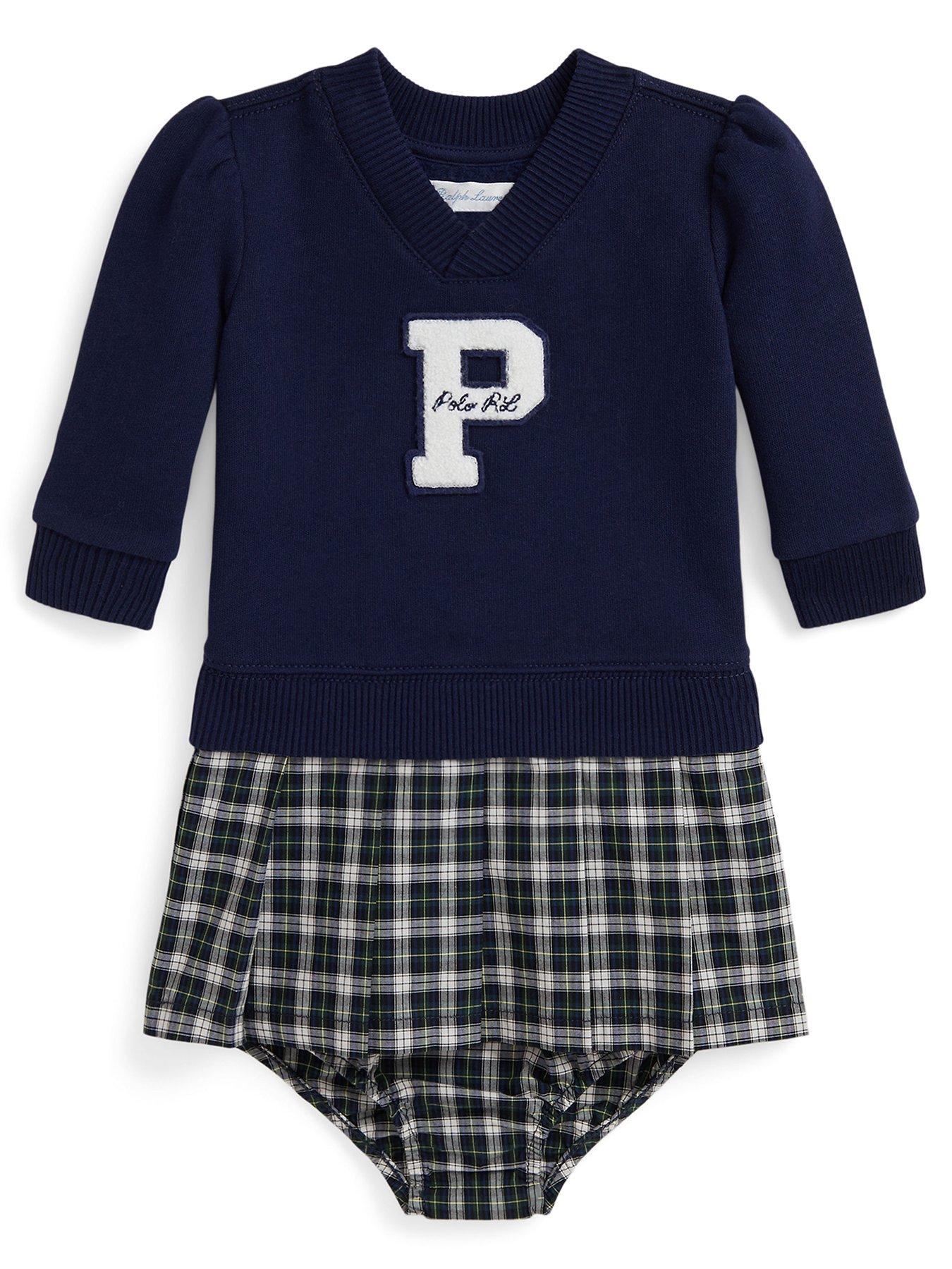 undefined Baby Girls 2 In 1 Dress - Navy