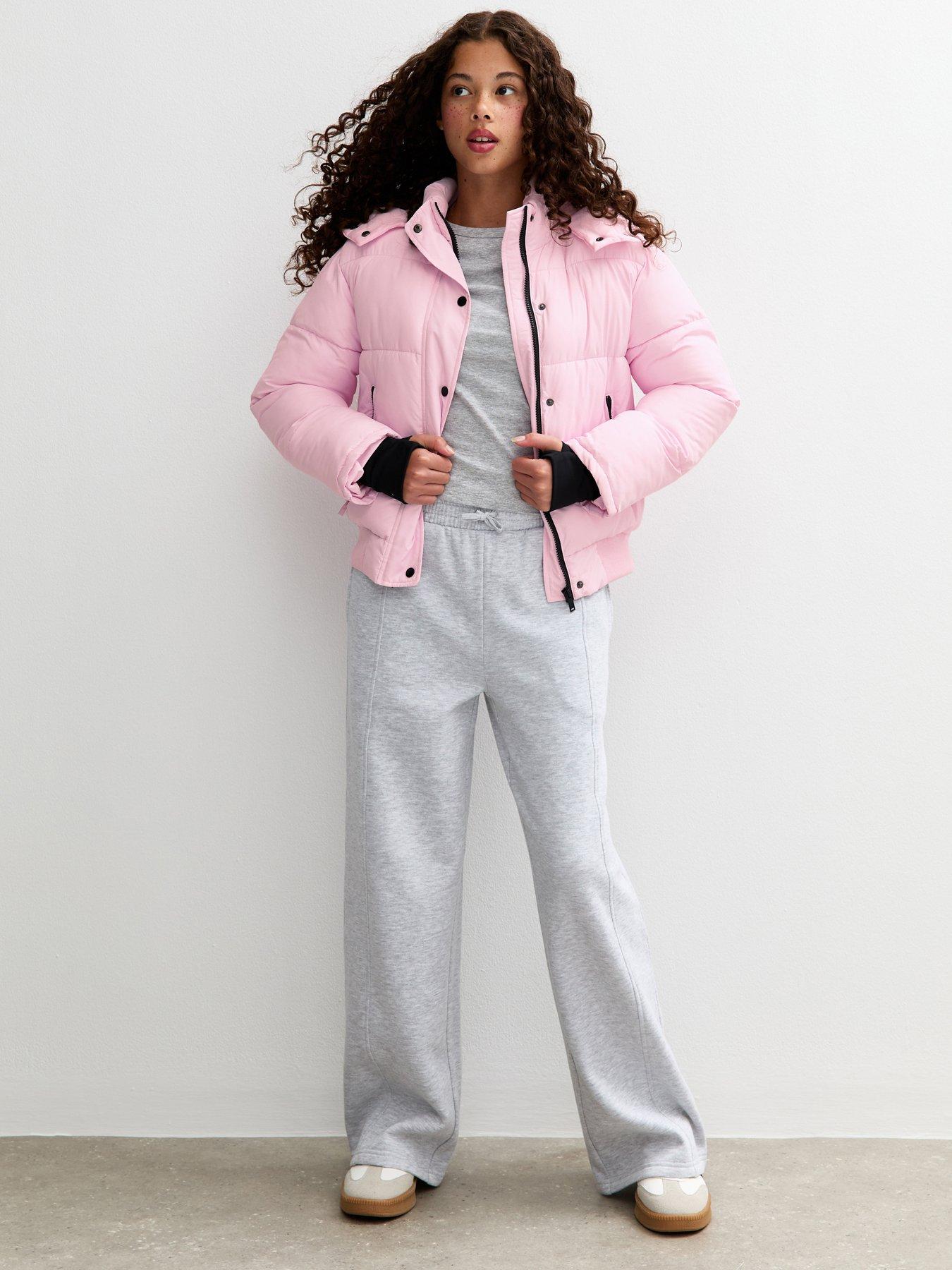 Image 3 of 6 of New Look 915 Ski Jacket - Light Pink